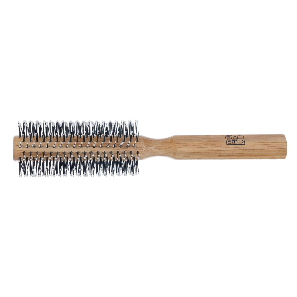 Брашинг деревянный с пластиковым штифтом "Дерево" d 22 DEWAL BEAUTY DBBW22ECO