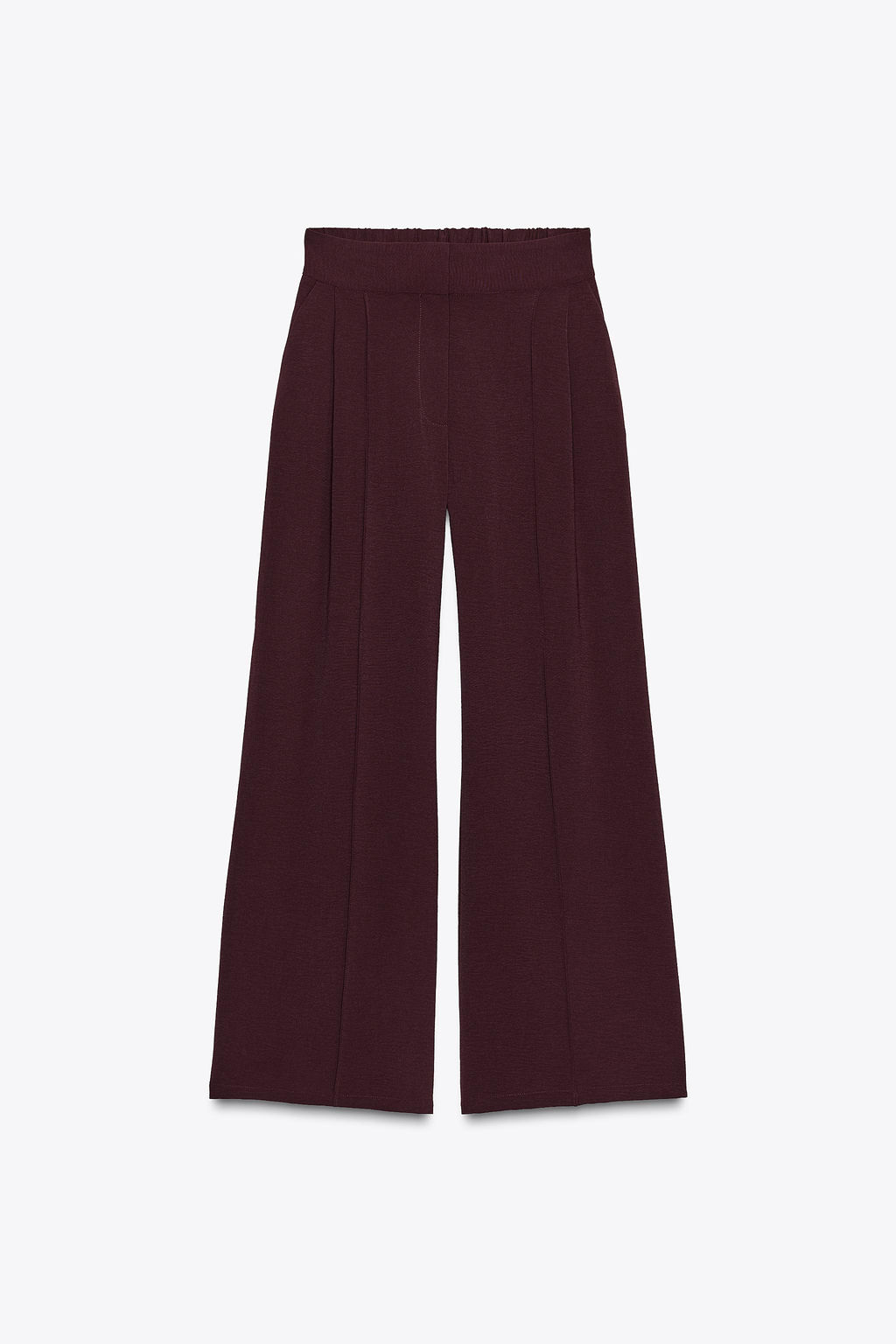 WIDE-LEG SEAM TROUSERS - Zara фото 16