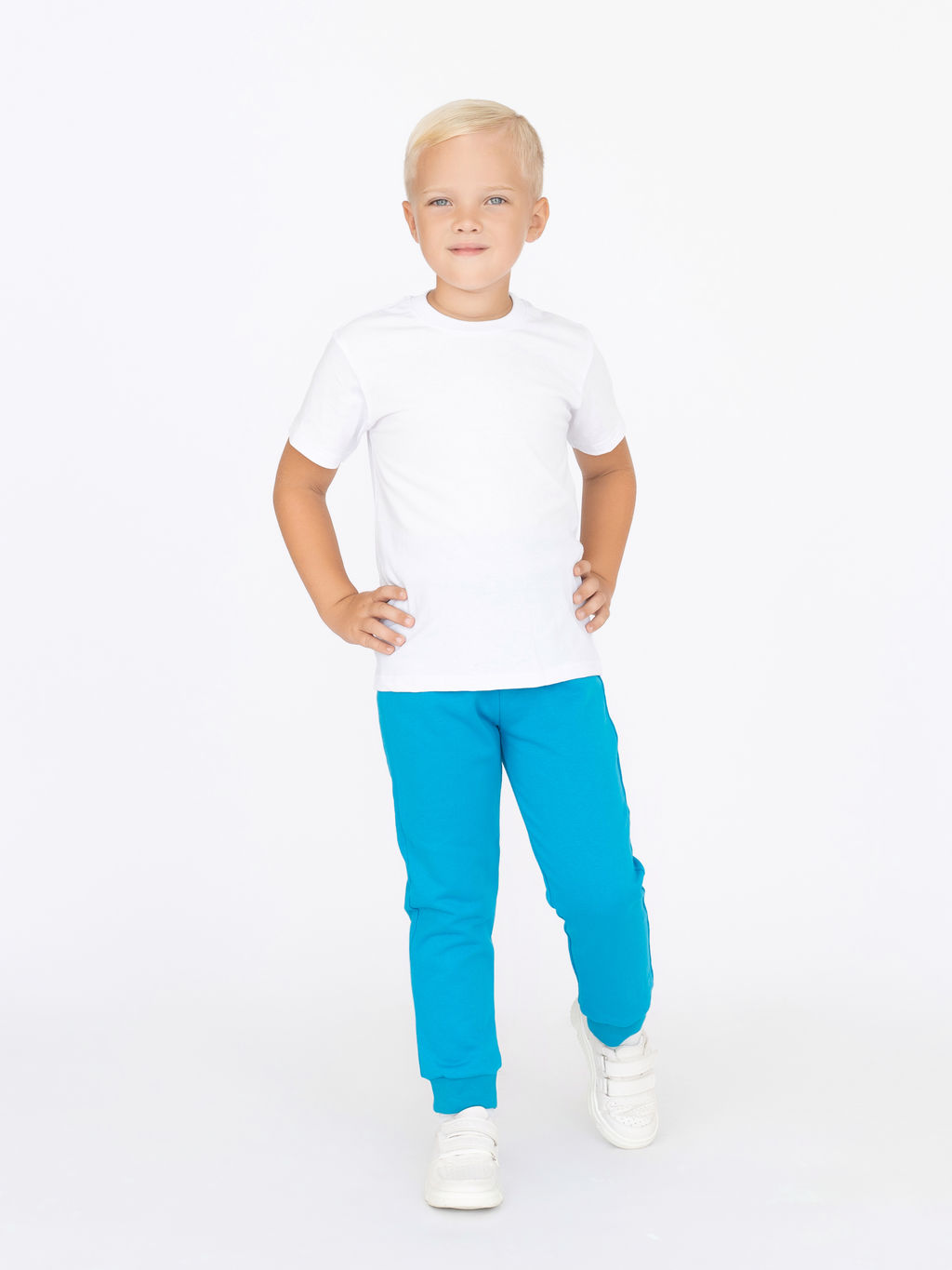 Брюки детские бирюза 455/1 (98, 56)