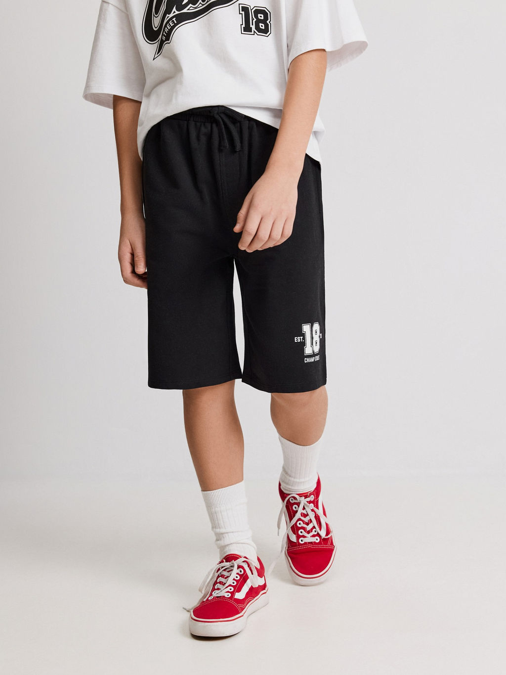 ACOOLA / Набор детский для мальчиков ((1)футболка и (2)шорты) Ranki_set черно-белый