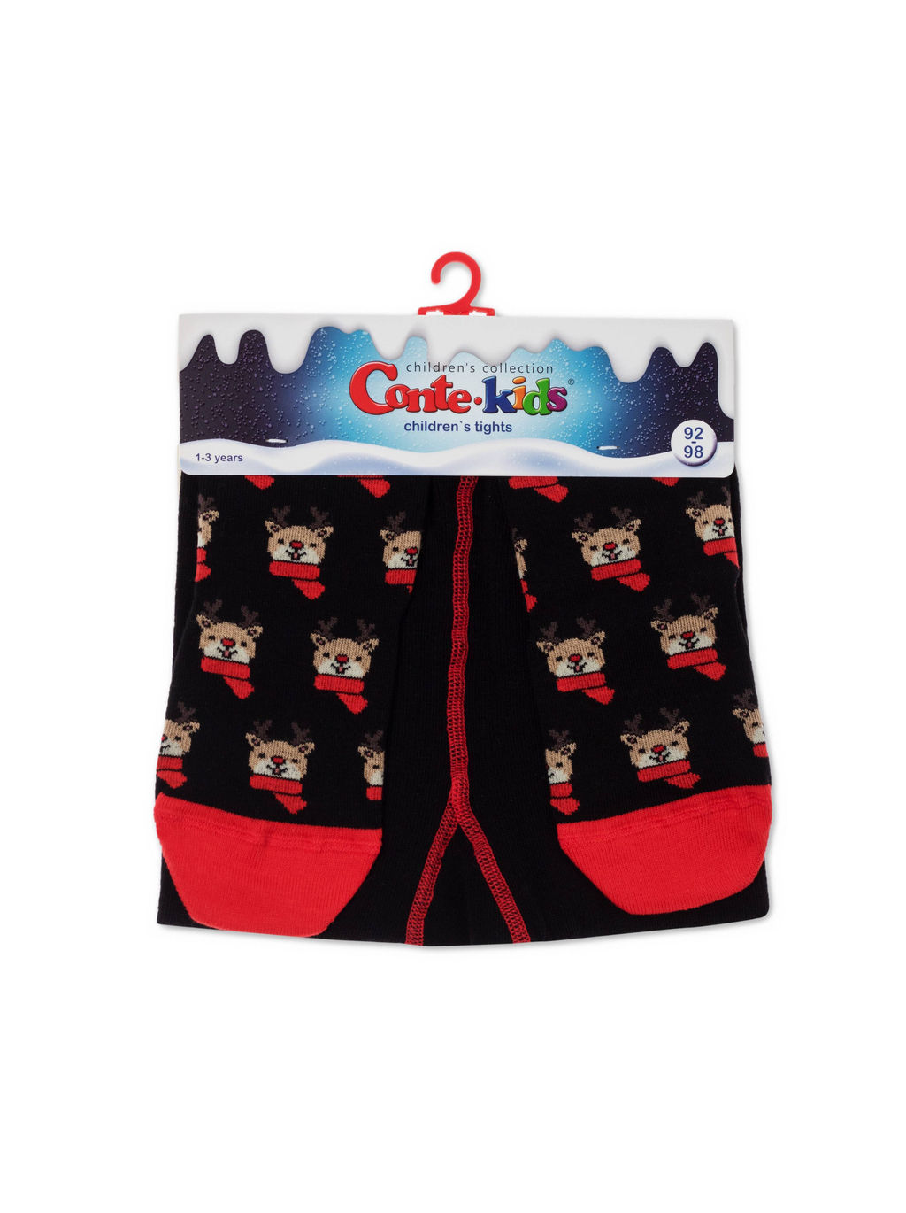 CONTE-KIDS NEW YEAR Колготки детские черный - Conte elegant фото 7