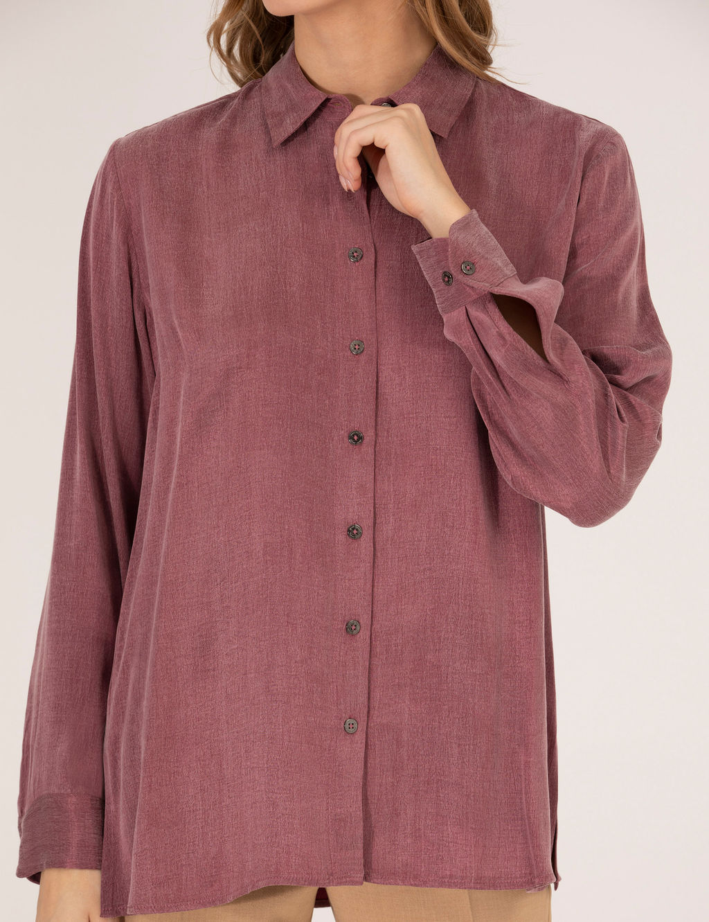 G_l Kurusu Comfort Fit Uzun Kollu G_mlek