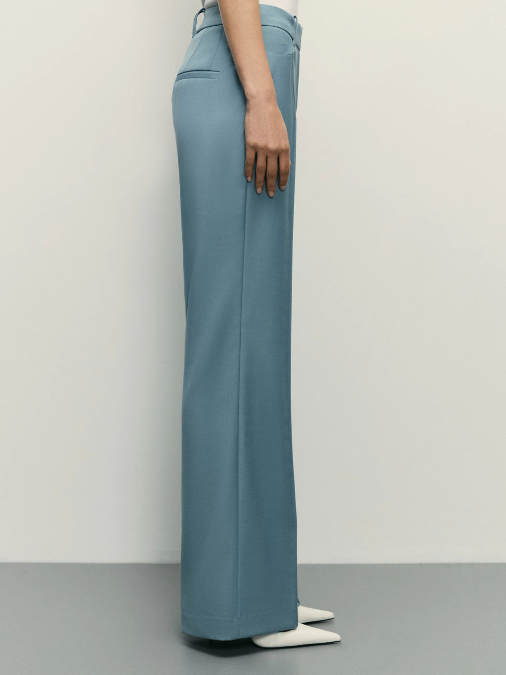 Брюки клеш из вискозы / Zarina  фото 4