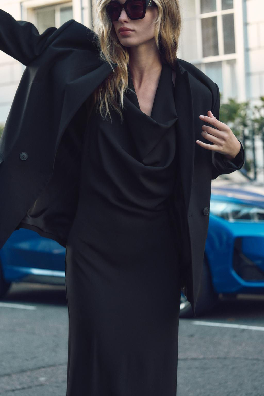 OVERSIZE DOUBLE-BREASTED BLAZER - Zara фото 16
