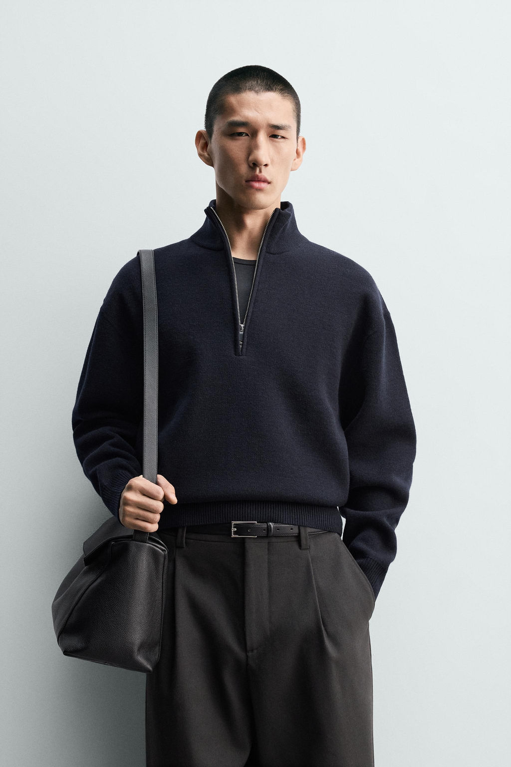 QUARTER-ZIP JUMPER - Zara фото 2