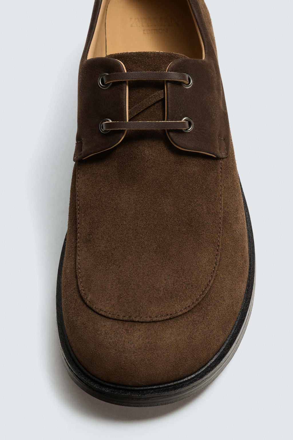 LIMITED EDITION LEATHER DECK SHOES - Zara фото 6