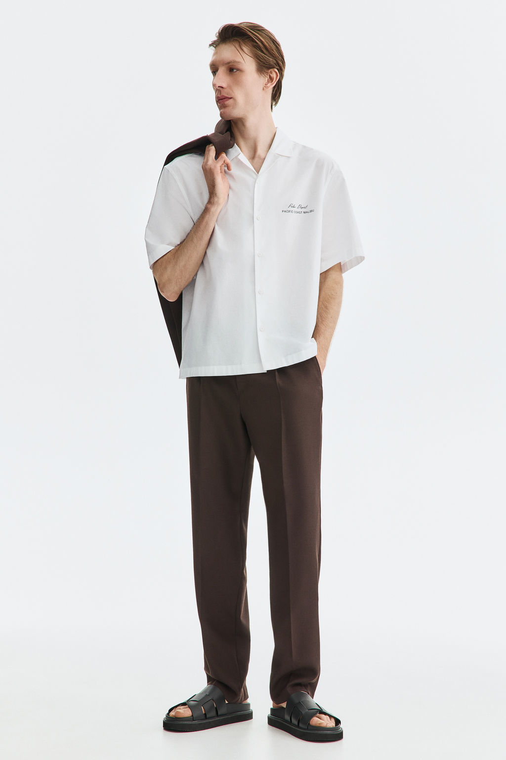 Camisa resort estampada Relaxed Fit - H&m фото 8