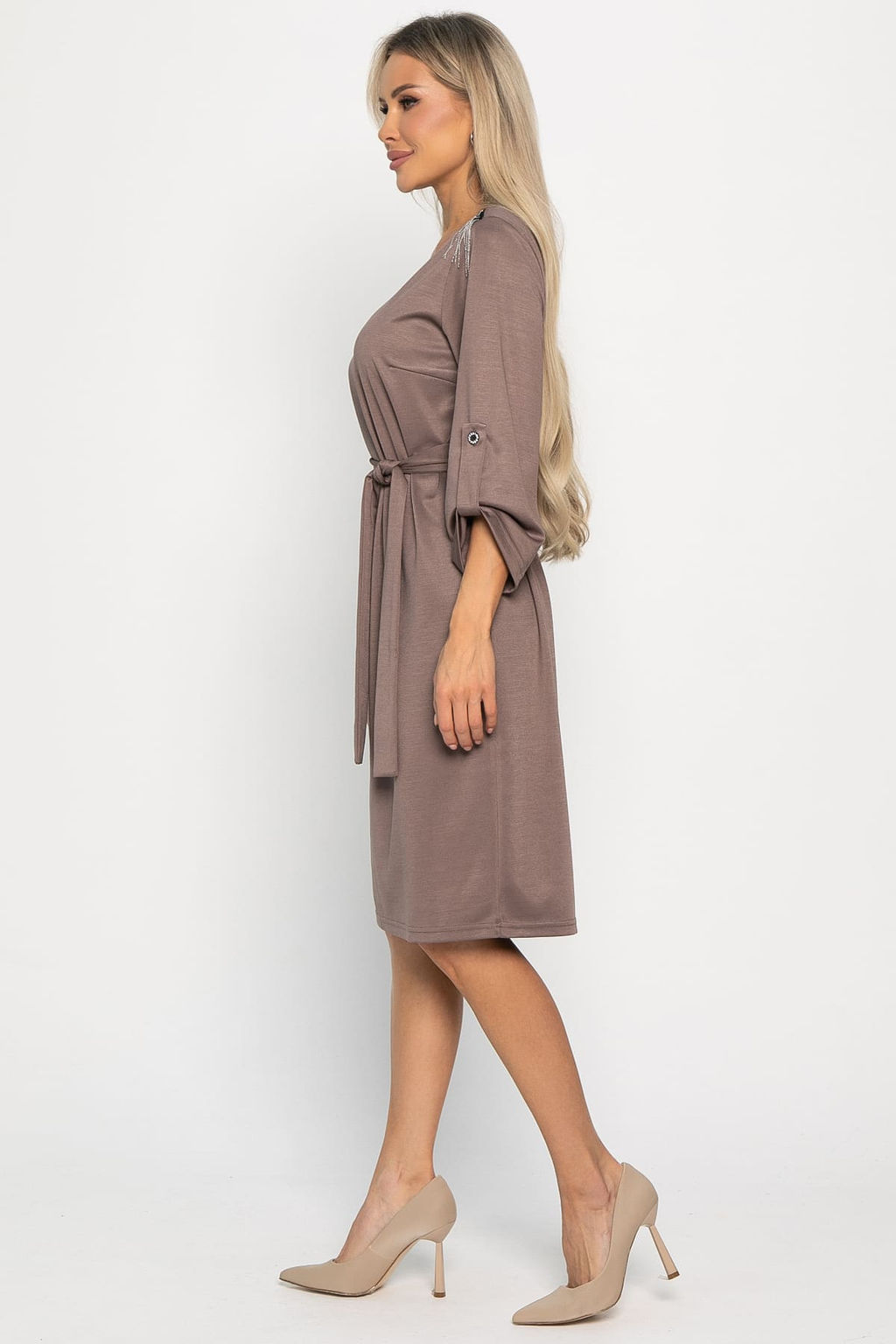 Платье Лайма (кофе) П14923-4М