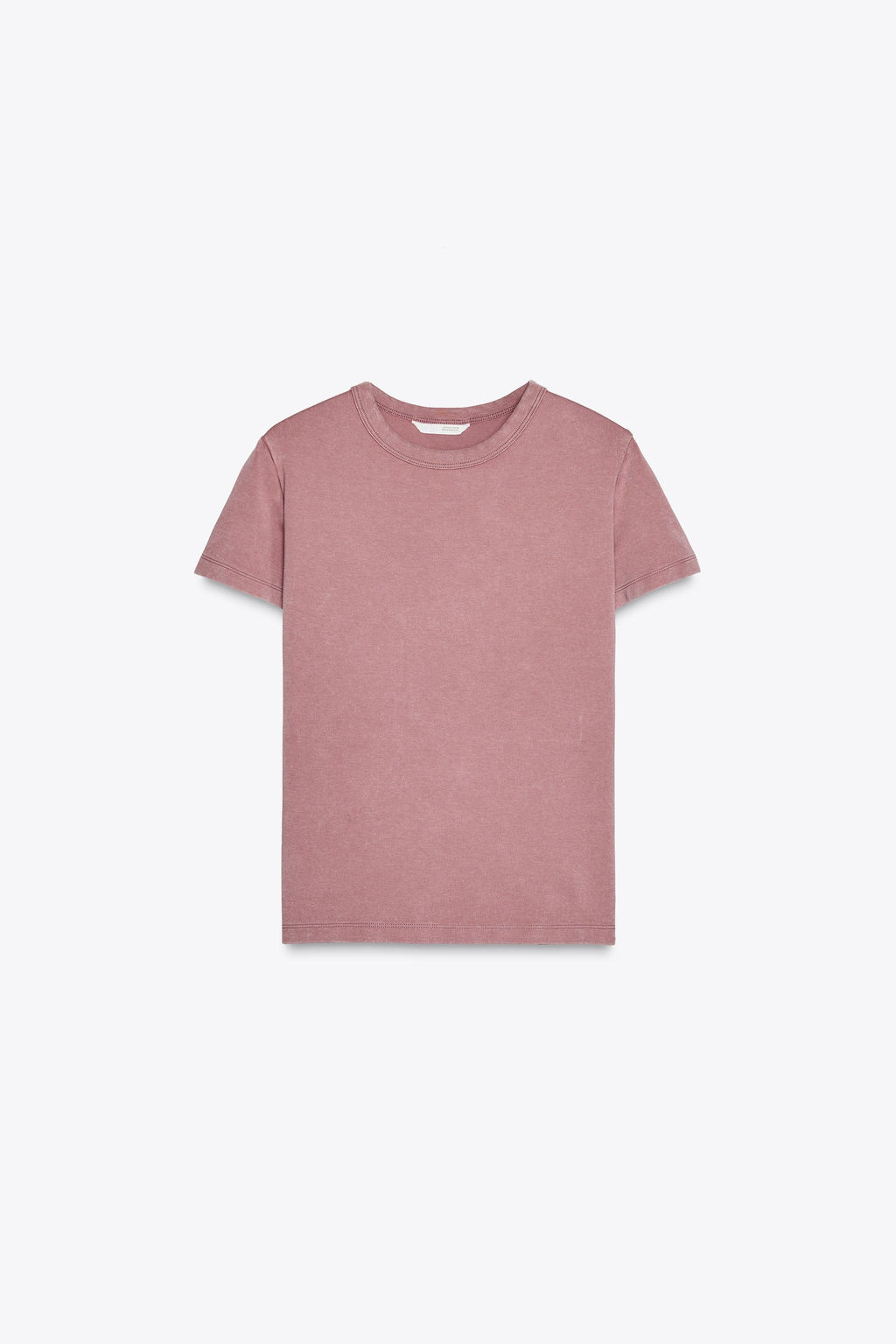 SHORT SLEEVE INTERLOCK T-SHIRT - Zara фото 44