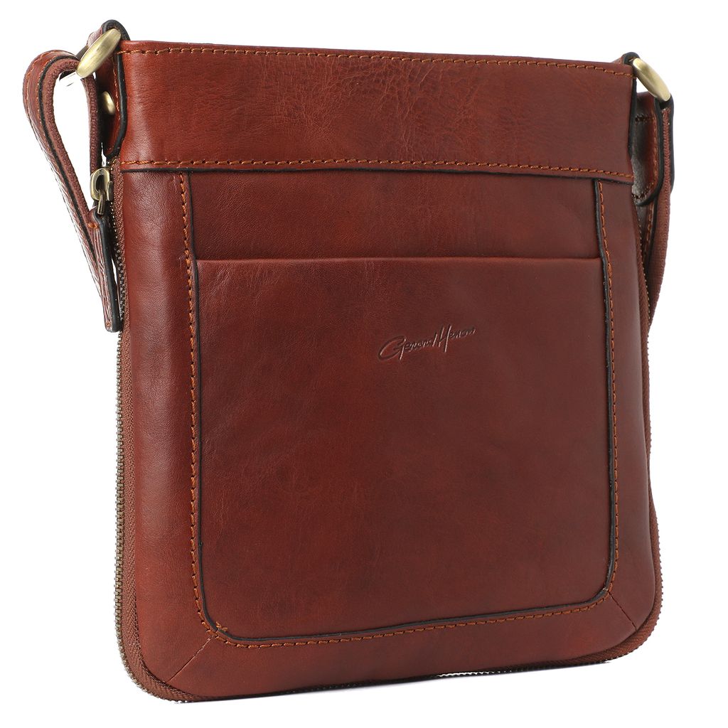 Мужская сумка через плечо GERARD HENON Артикул 2097125, светло-коричневый  фото 3