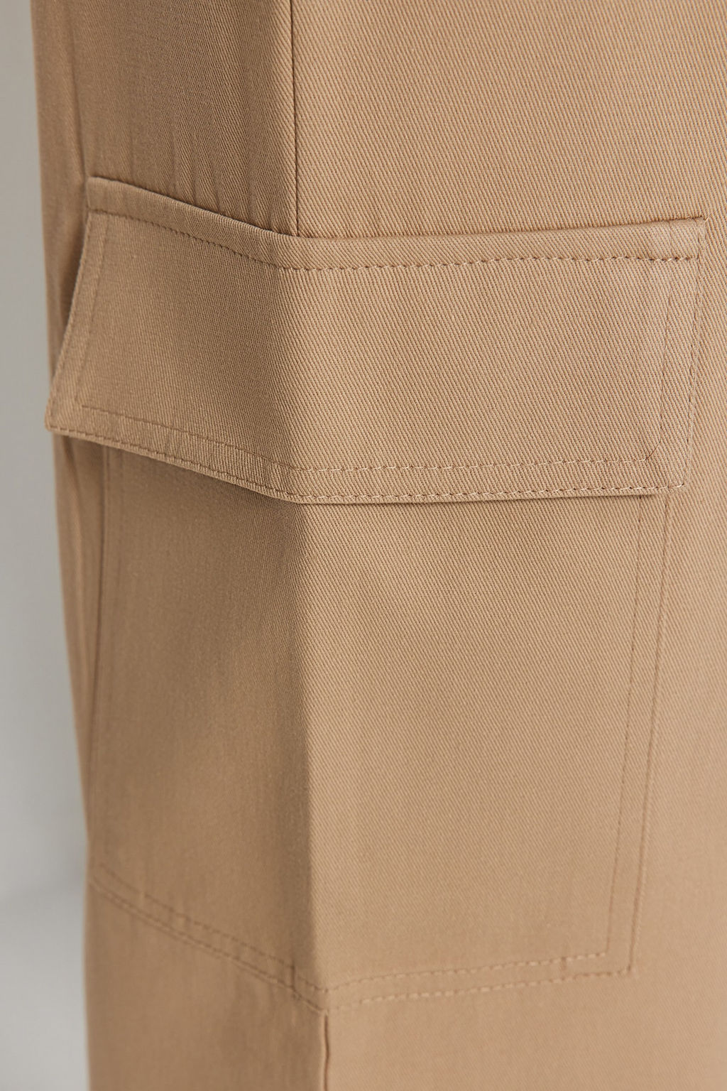 Camel Kargo Cepli Straplez Yaka Maxi Dokuma Tulum TWOSS23TU00192