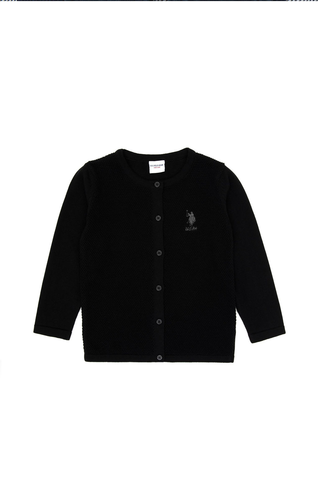 K_z _ocuk Siyah Triko H_rka Sepette S_rpriz _ndirim