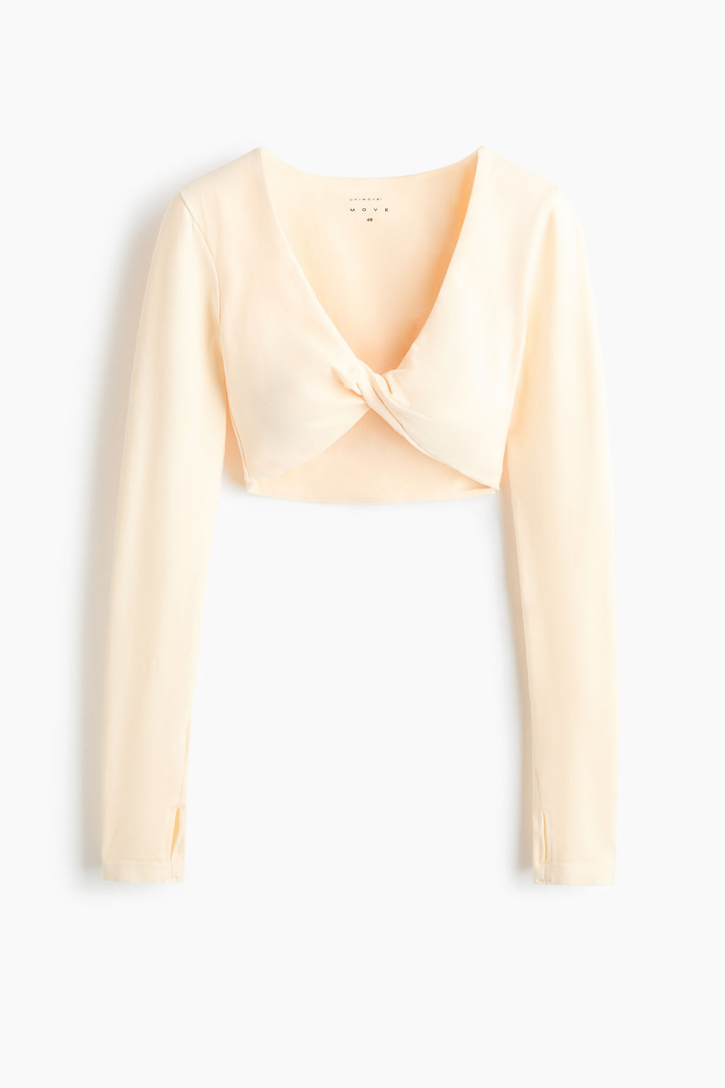 Top de deporte DryMove con detalle girado - H&m фото 3