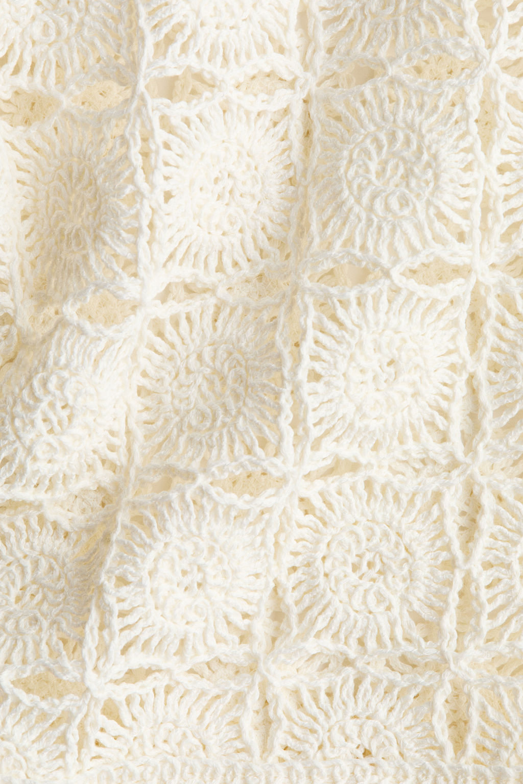 Camisa efecto crochet con cierre de lazada - H&m фото 4