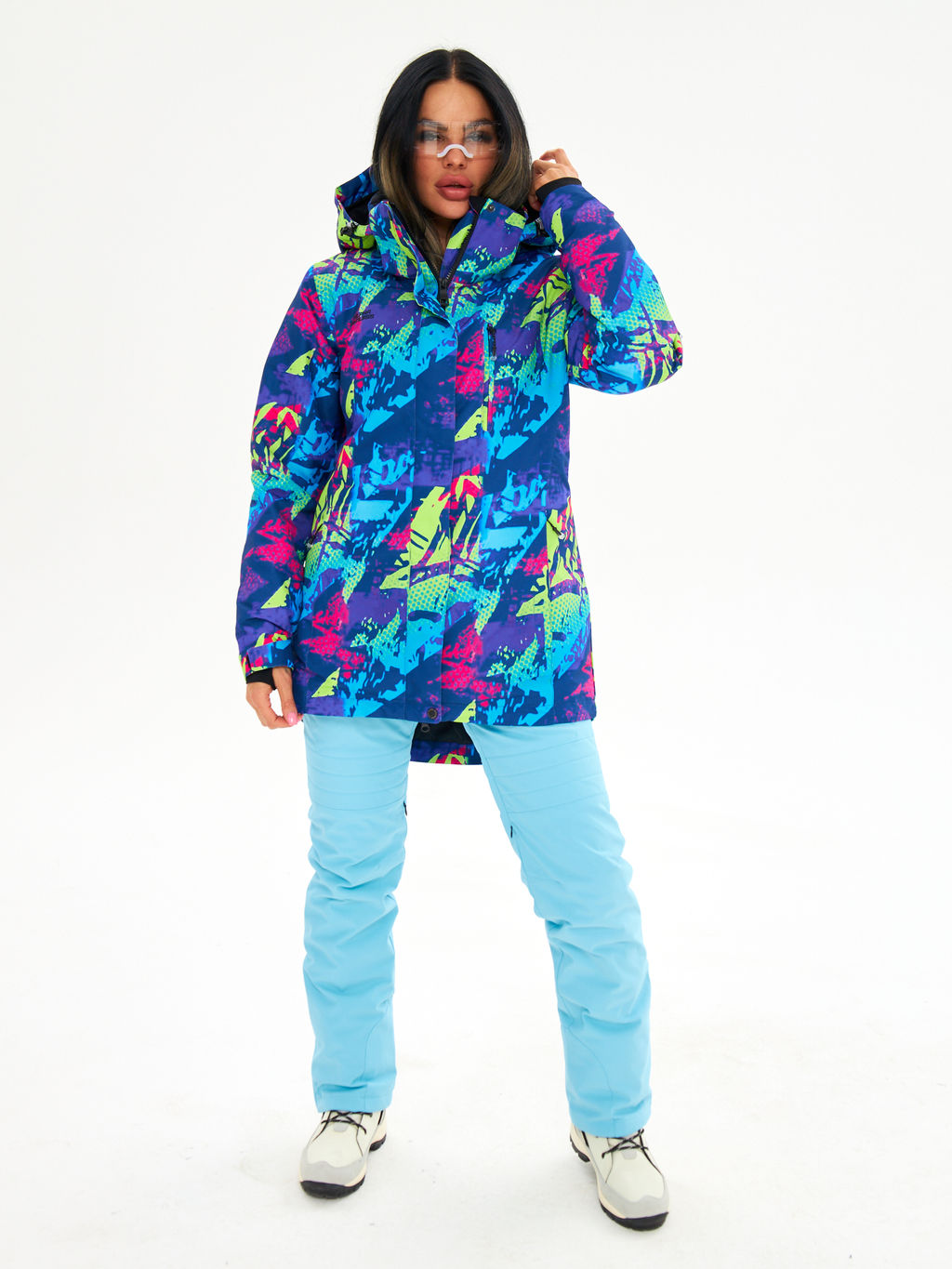 Женская горнолыжная сноубордическая куртка Alpha Endless Ultra Chaleur SNB 423/316_8 Разноцветный  фото 40