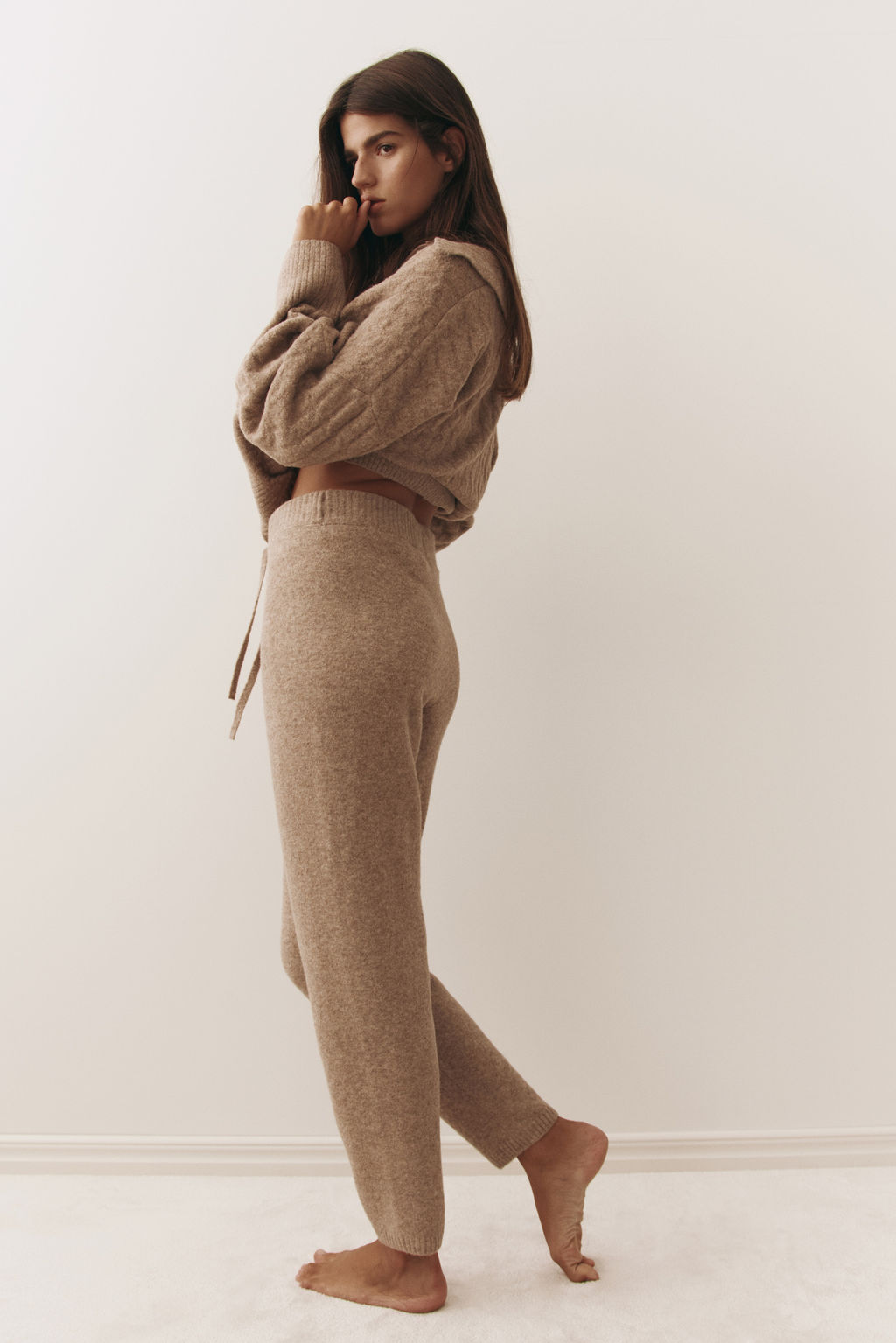 Joggers de punto fino - H&m фото 8