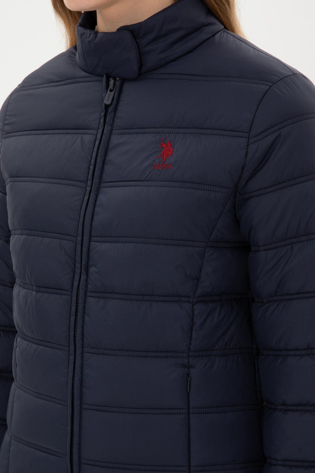 Kad_n Lacivert Mont Sepette S_rpriz _ndirim