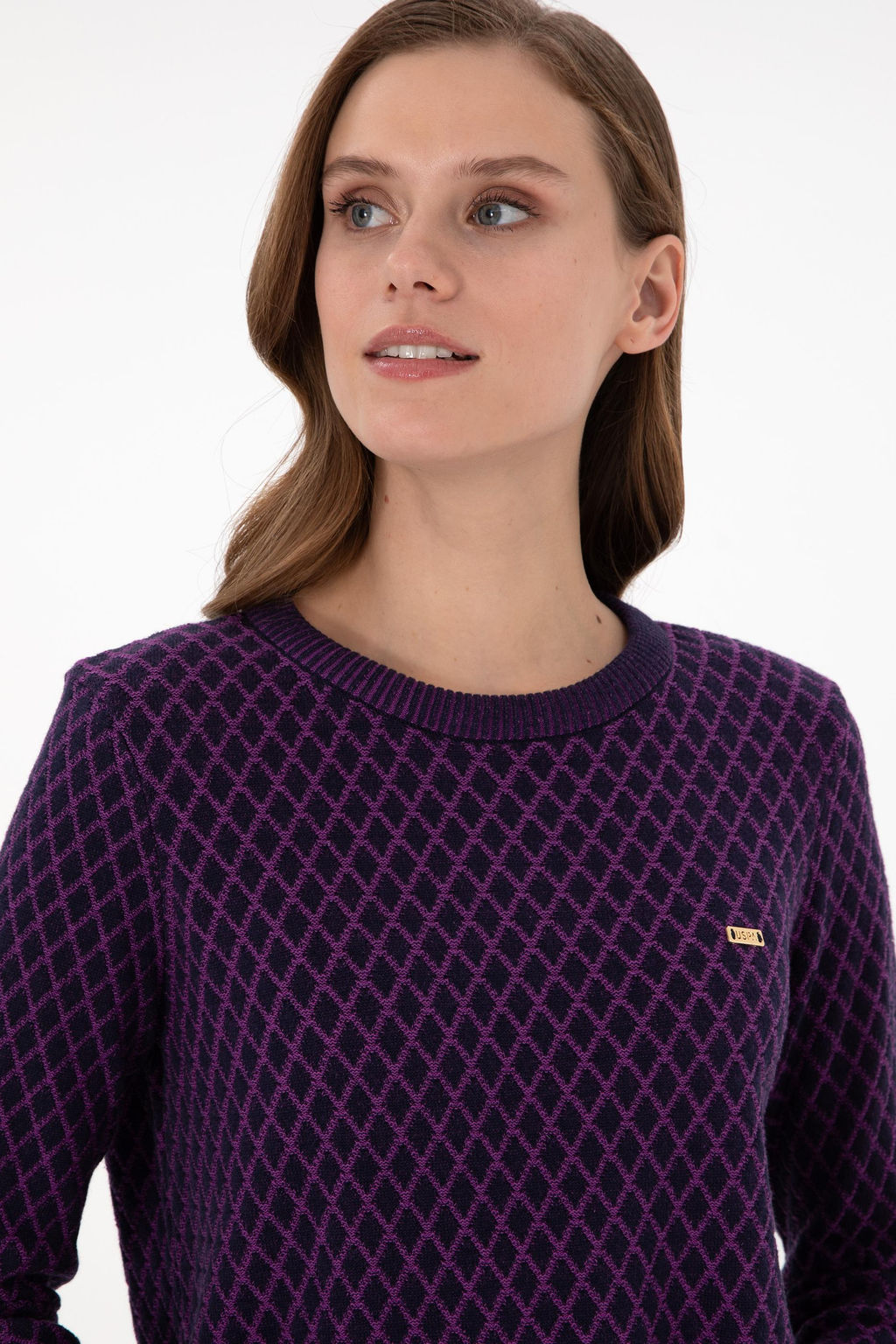 Женский темно-синий свитер Дополнительная скидка 11% в корзине - U.s. polo assn фото 2