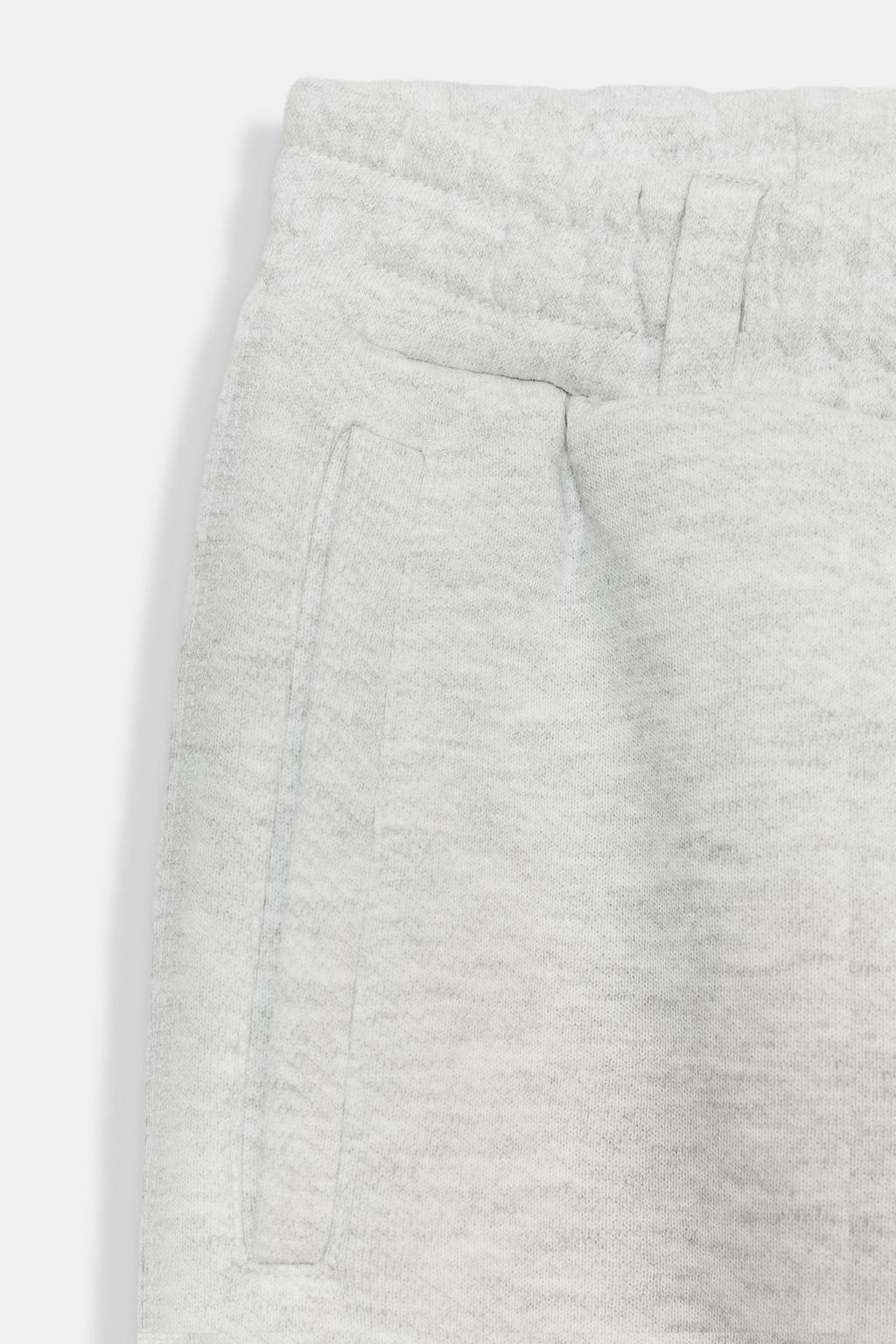 BELTED STRAIGHT-LEG FLEECE TROUSERS - Zara фото 8