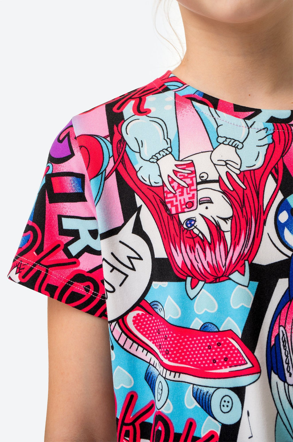 Летний костюм из бамбука для девочки Happyfox  фото 8