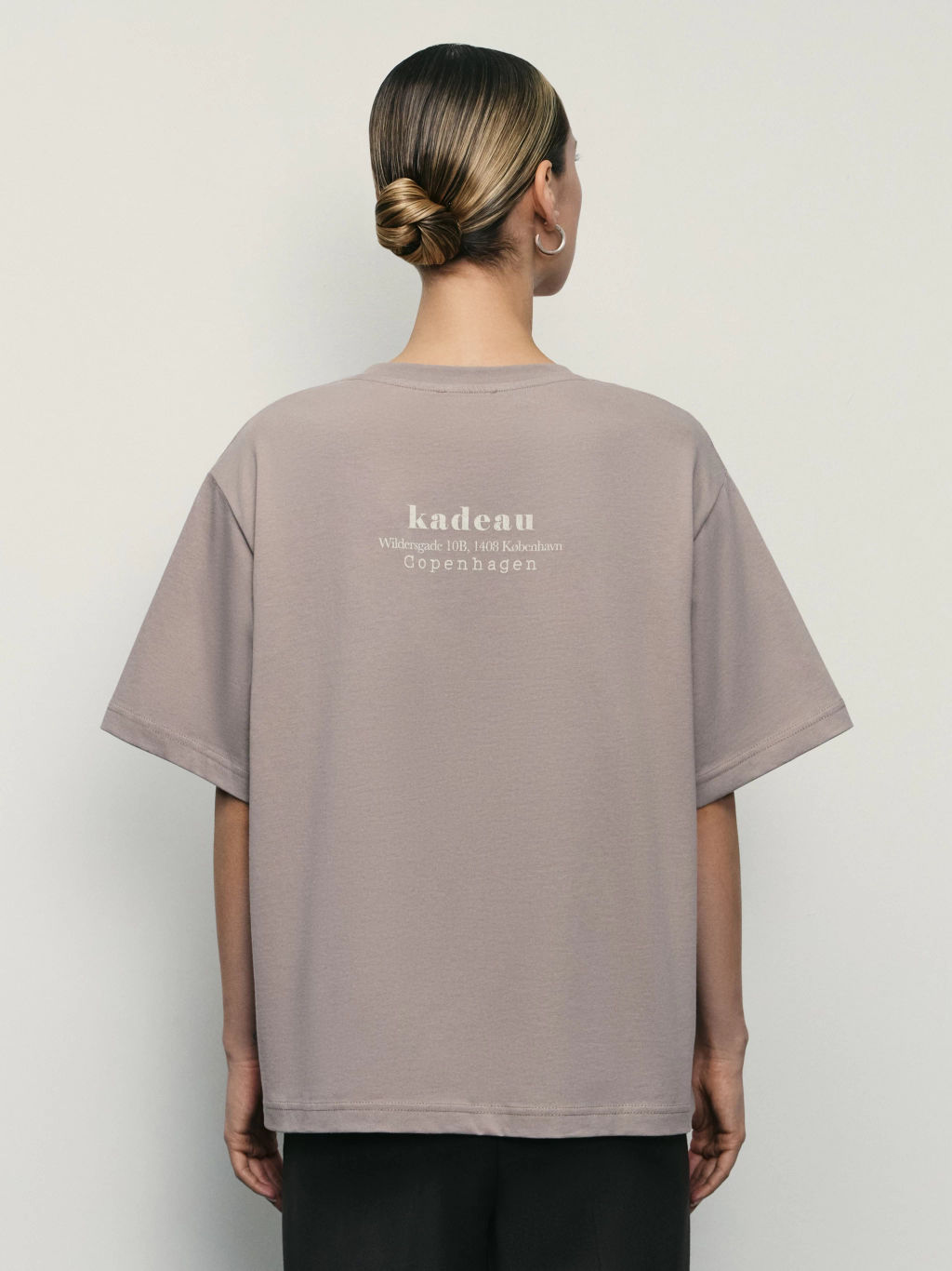 Футболка свободного кроя с принтом / Zarina фото 2