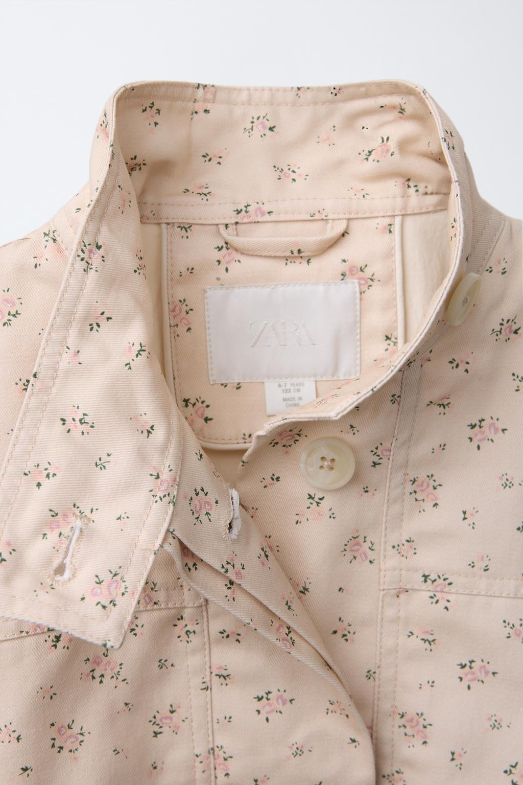 FLORAL JACKET - Zara фото 3