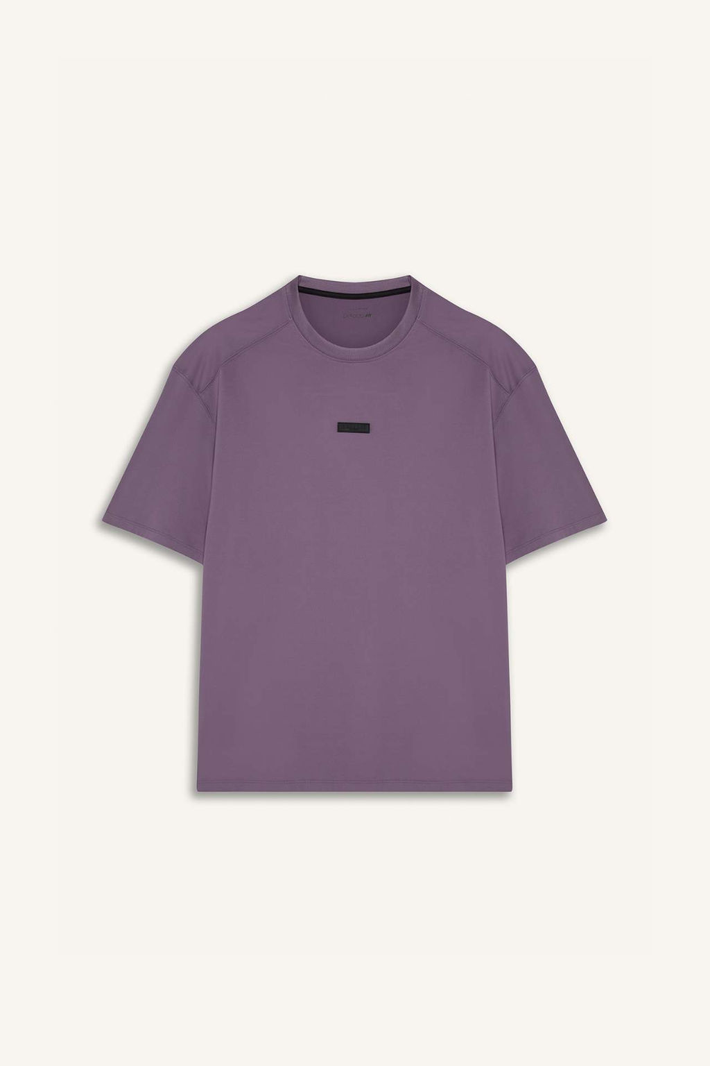 DeFactoFit Boxy Fit Bisiklet Yaka Bask?l? Sporcu K?sa Kollu Tisort  фото 5