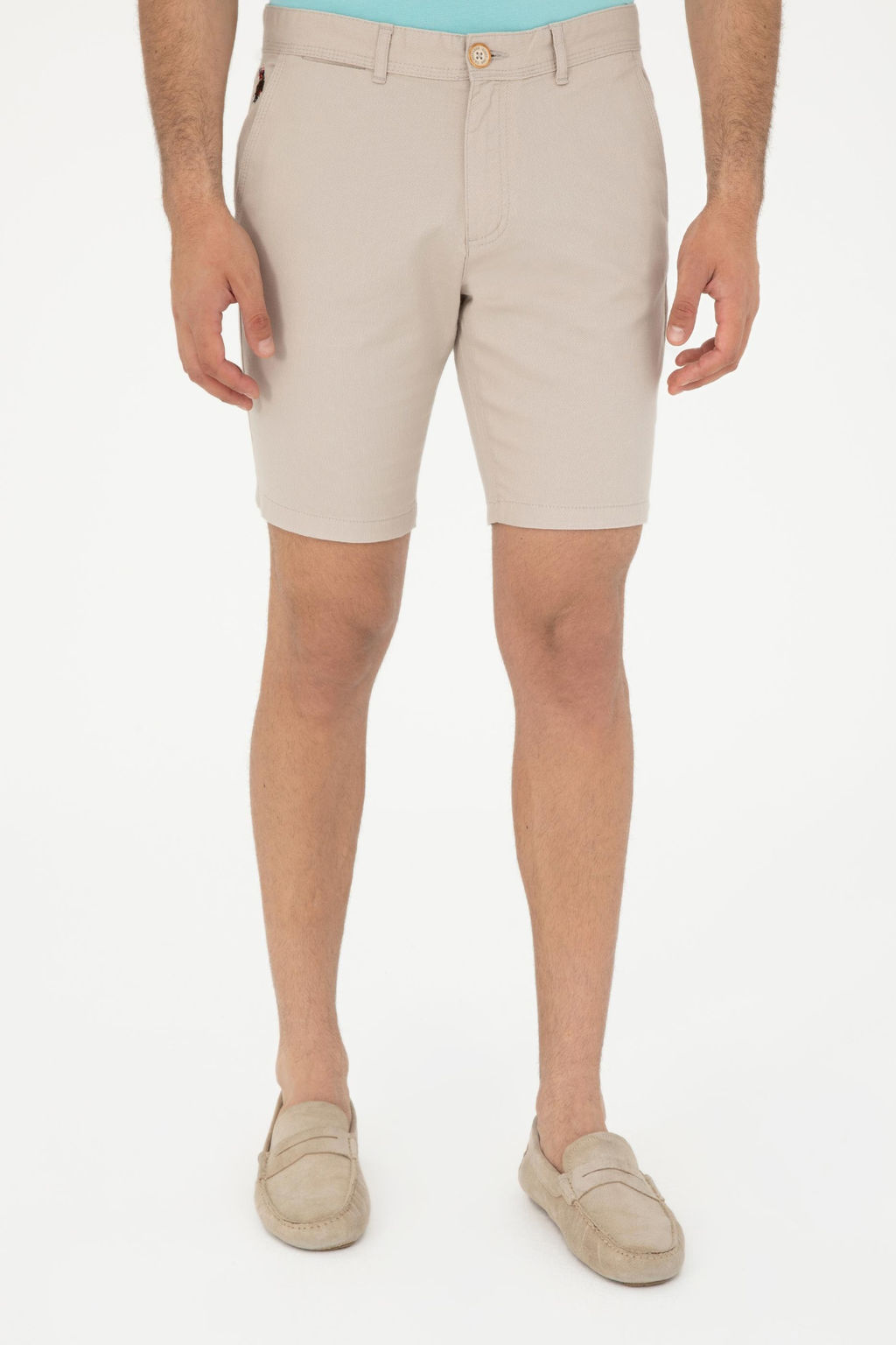 U. S. Polo Assn / Мужские шорты из каменной ткани - U.s. polo assn фото 2