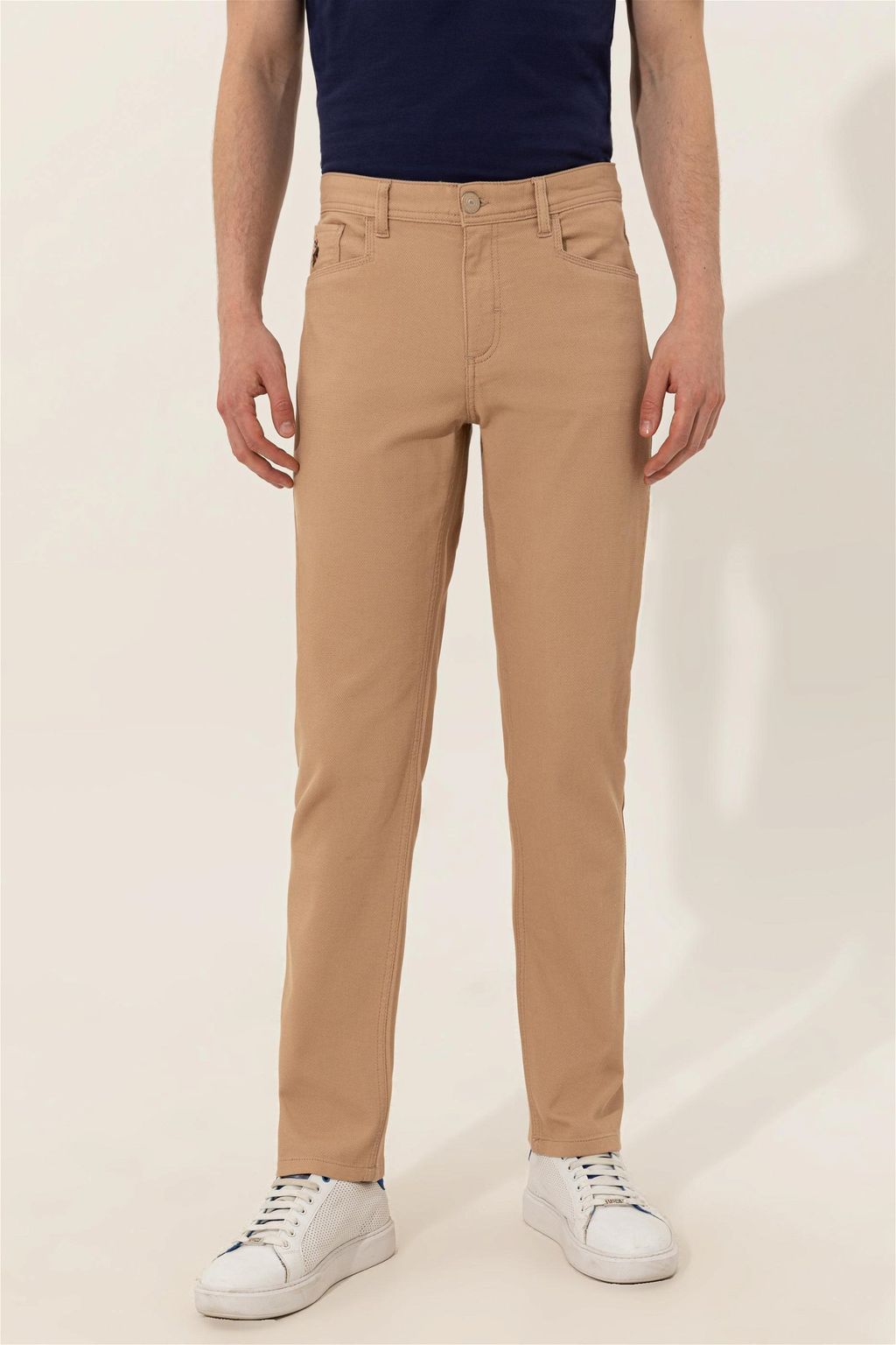 U. S. Polo Assn / Мужские брюки чинос песочного цвета - U.s. polo assn фото 2
