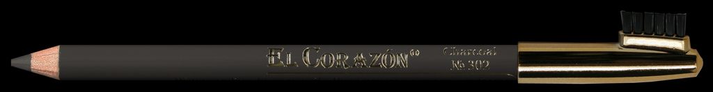 El Corazon карандаш для бровей 302 Charcoal серый