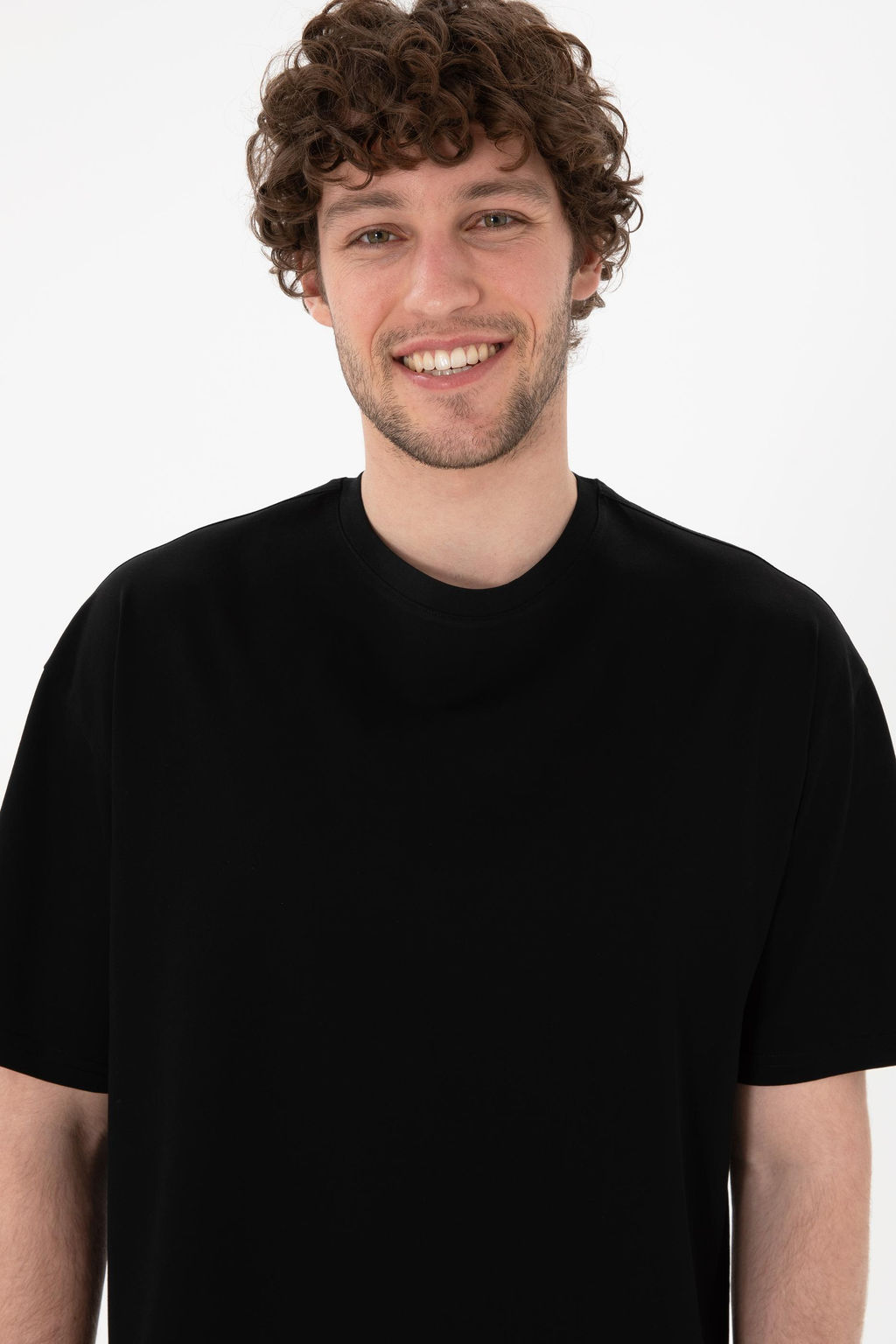 Erkek Comfort Fit Bisiklet Yaka Siyah Merserize Basic Ti__rt Sepette S_rpriz _ndirim - U.s. polo assn фото 3