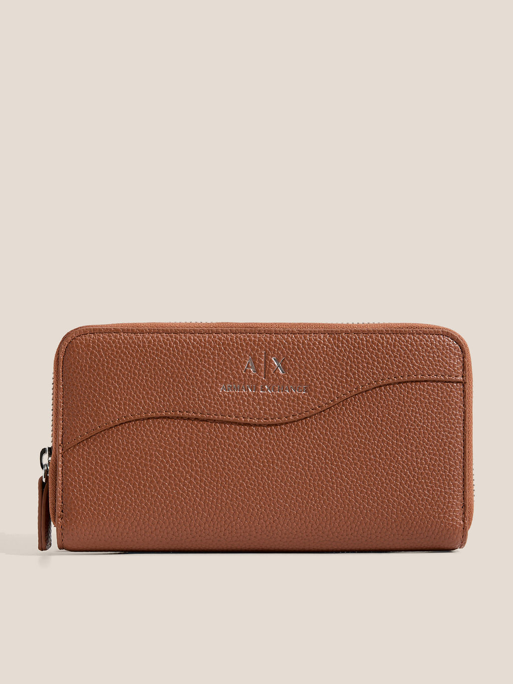 Женский кошелёк ARMANI EXCHANGE ICON Артикул 4363208, светло-коричневый