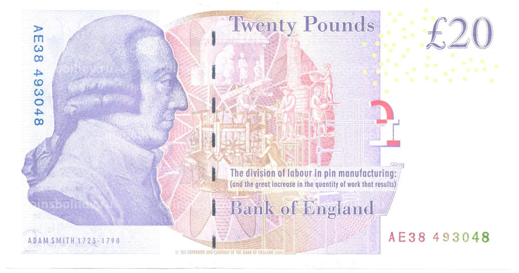 20 фунтов 2006 года Великобритания