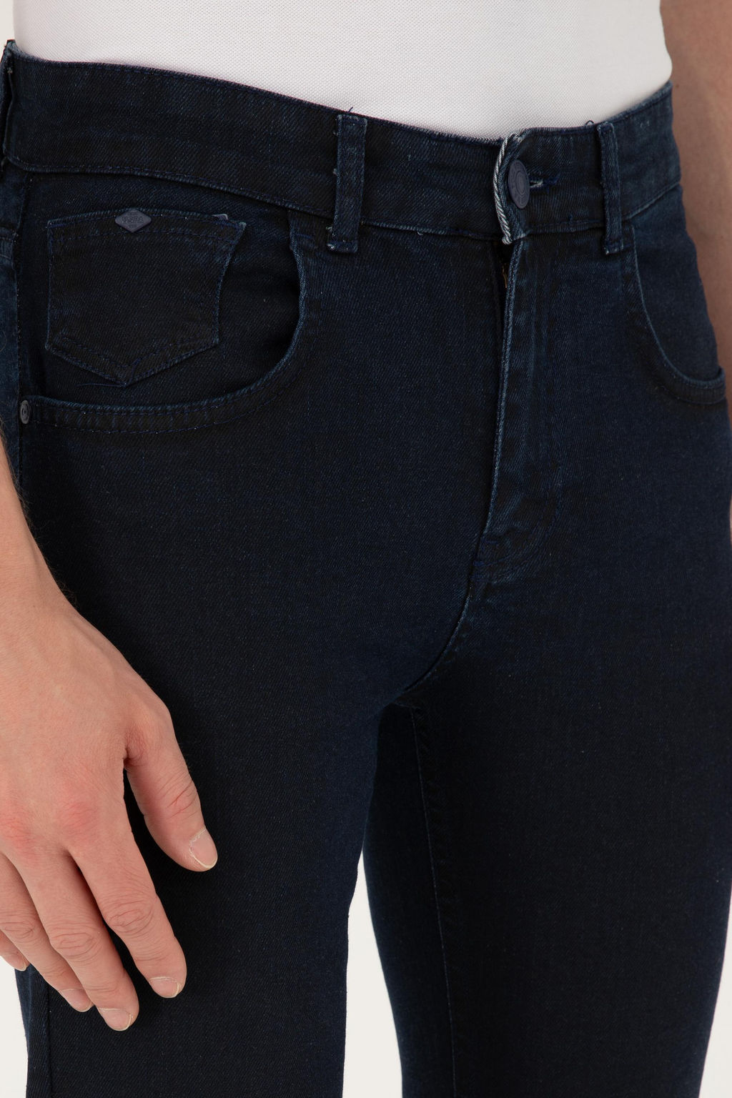 Erkek Koyu Mavi Jean Pantolon