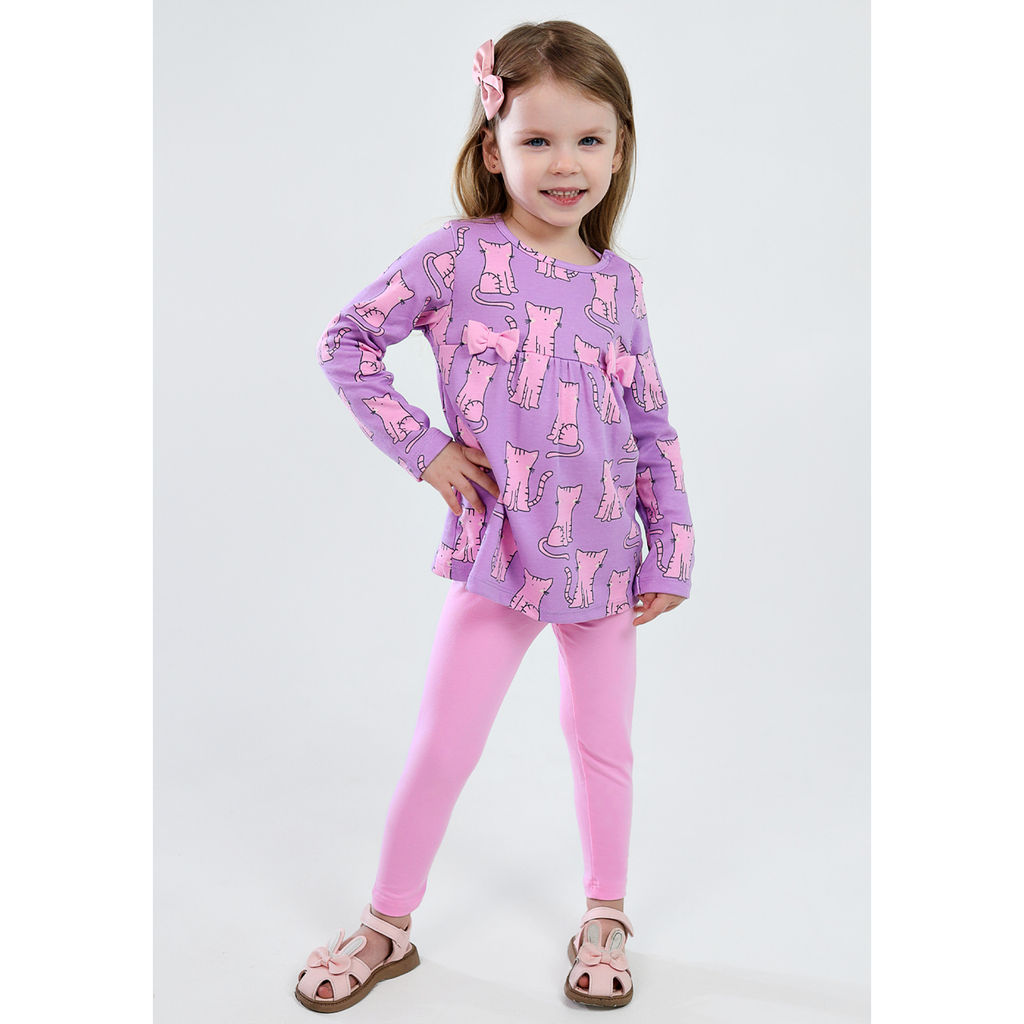 Комплект джемпер интерлок, лосины кулирка с лайкрой 7629900305