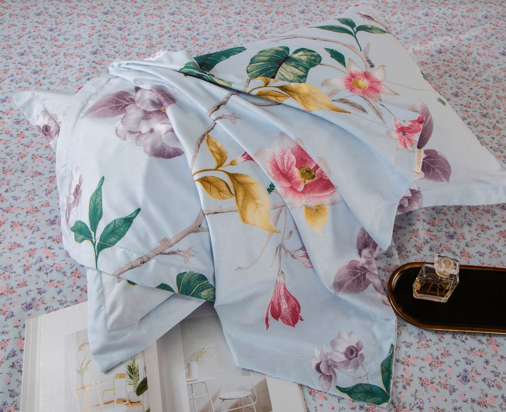 Комплект с одеялом Петра (голубая платина)