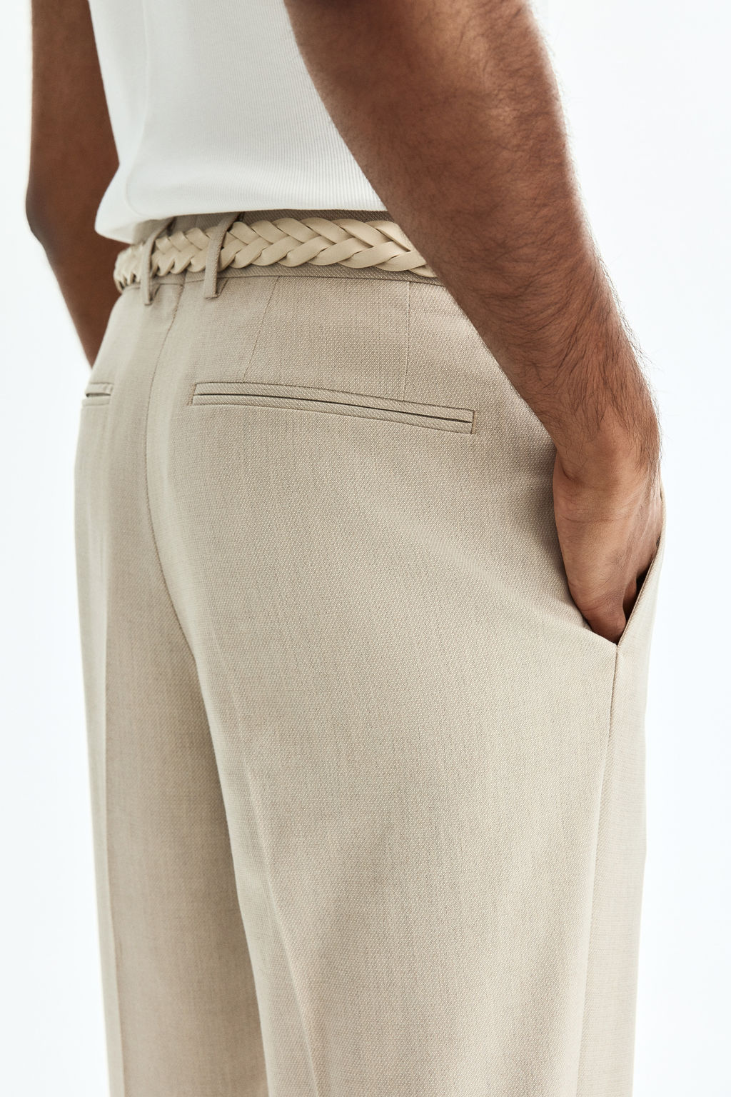 Pantal?n de traje Slim Fit - H&m фото 4