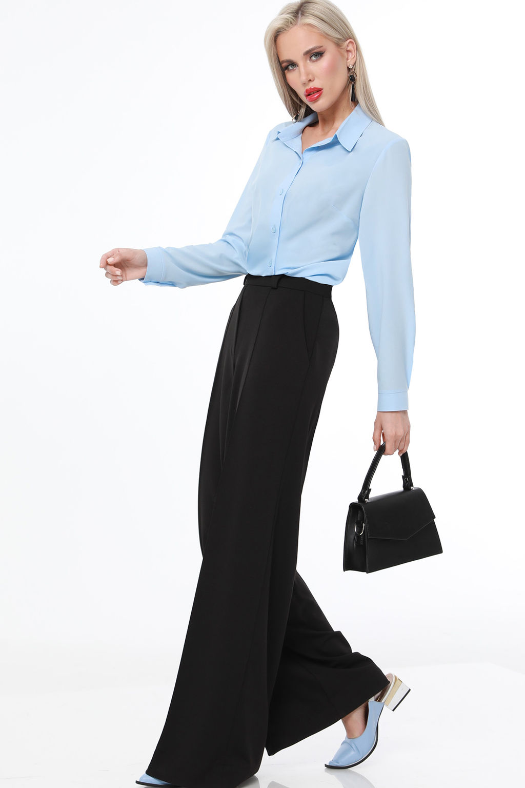 Блузка Джесси, блю - Dstrend фото 4