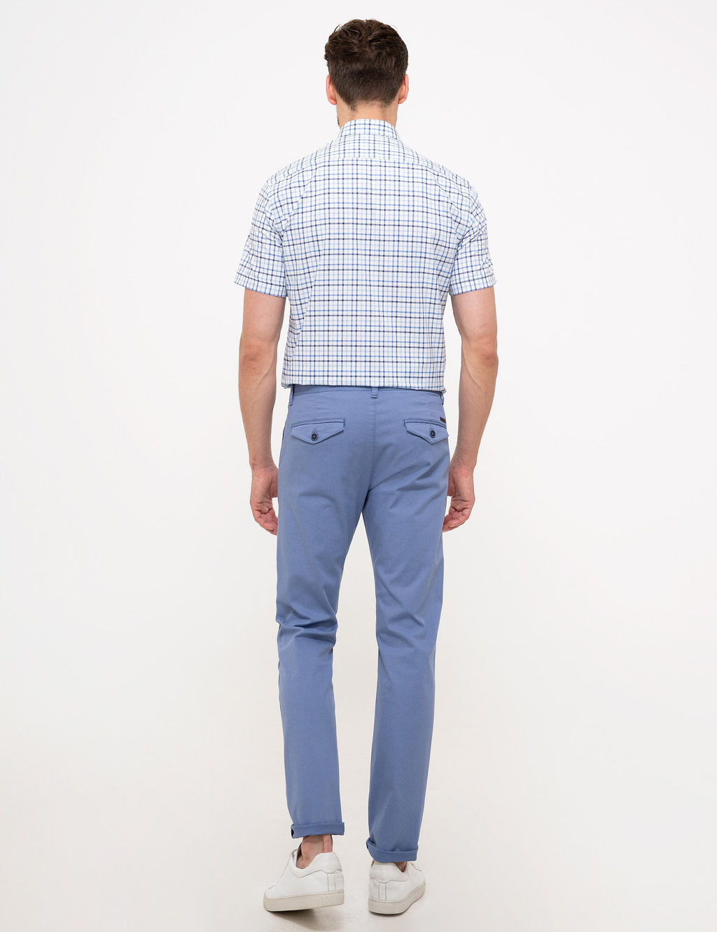 Mavi Slim Fit Kanvas Pantolon - Pierre cardin фото 3