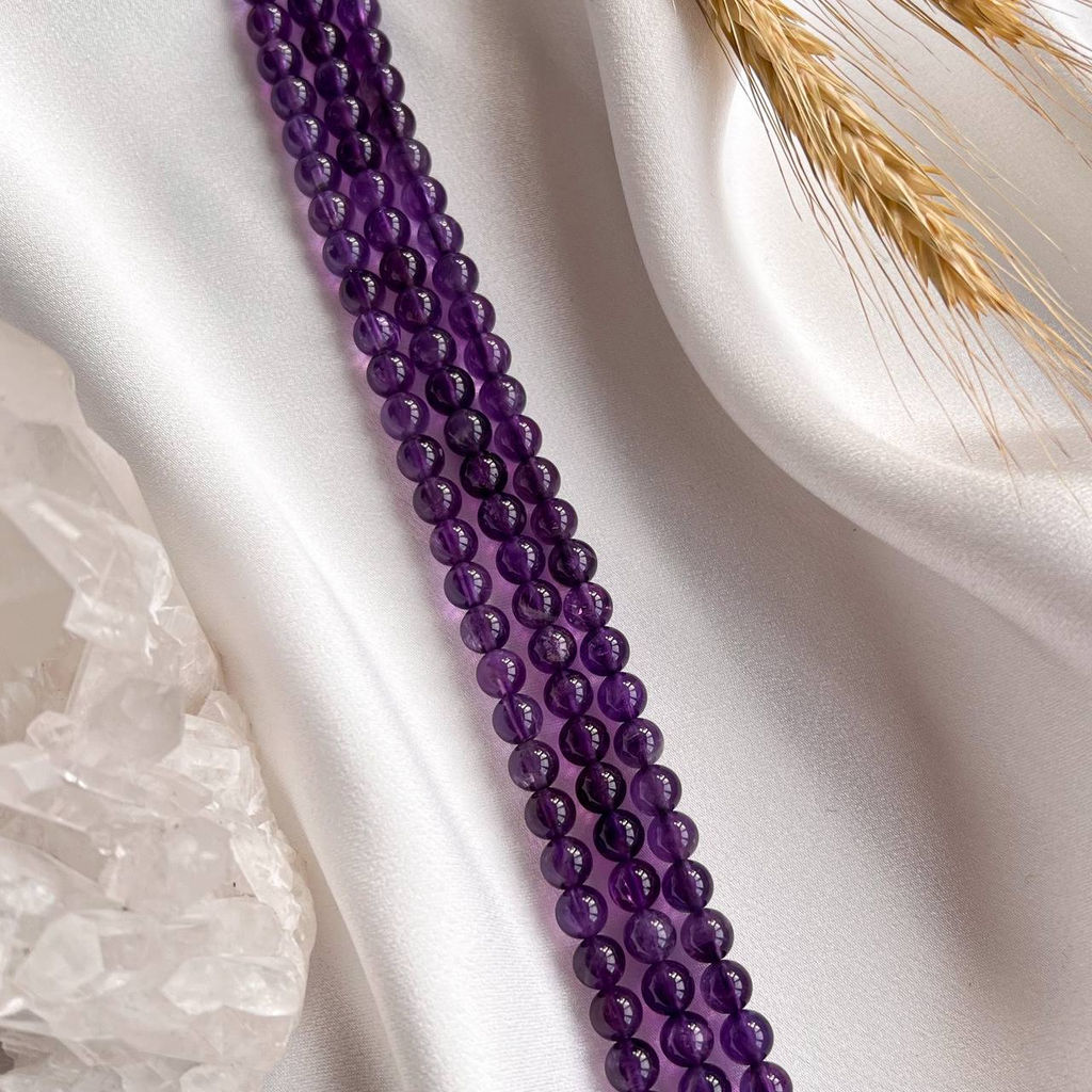 Бусины для рукоделия из Аметиста