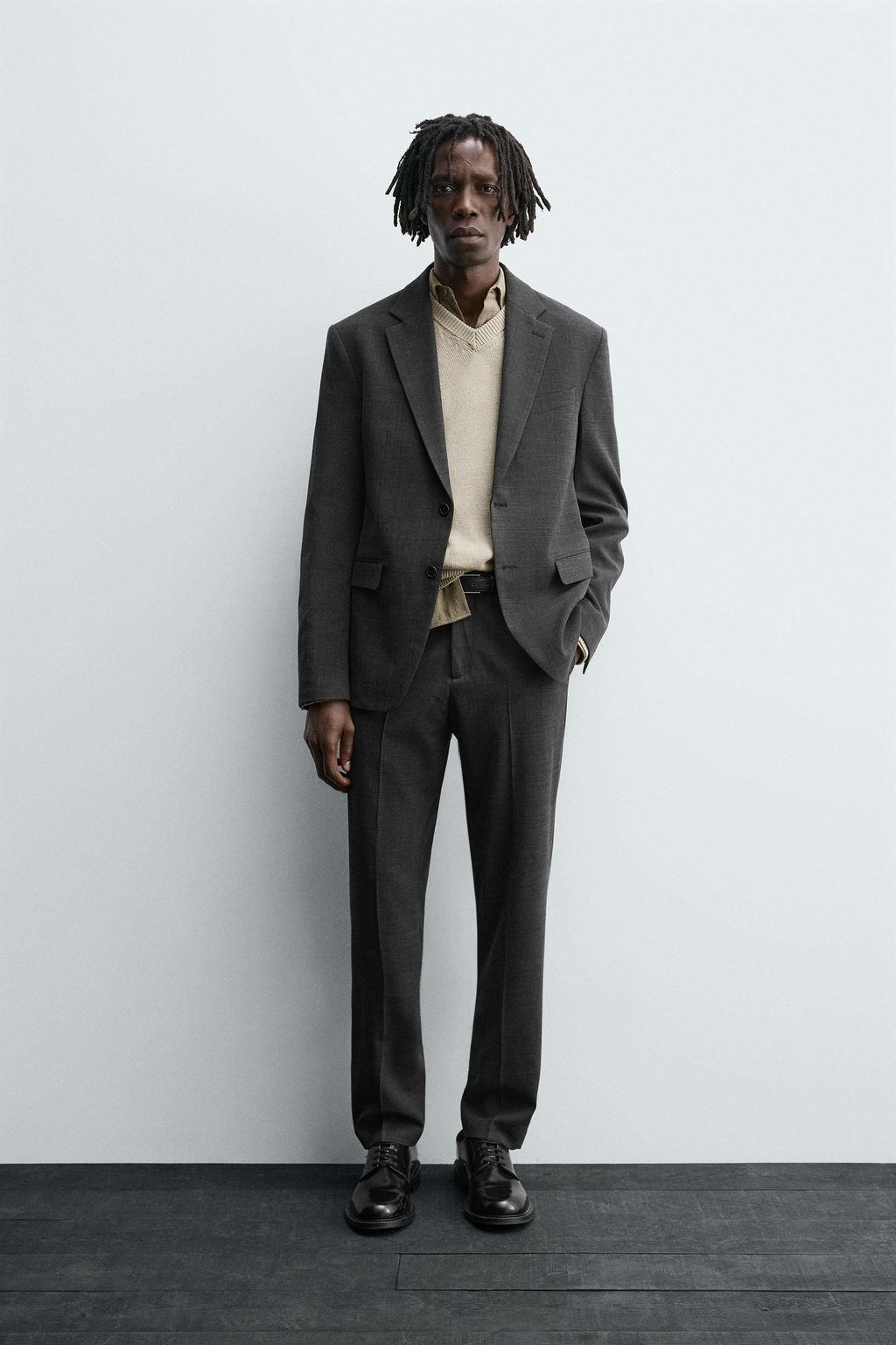 WOOL SUIT BLAZER