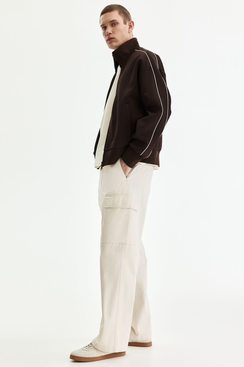 Pantal?n cargo de algod?n Relaxed Fit - H&m фото 9