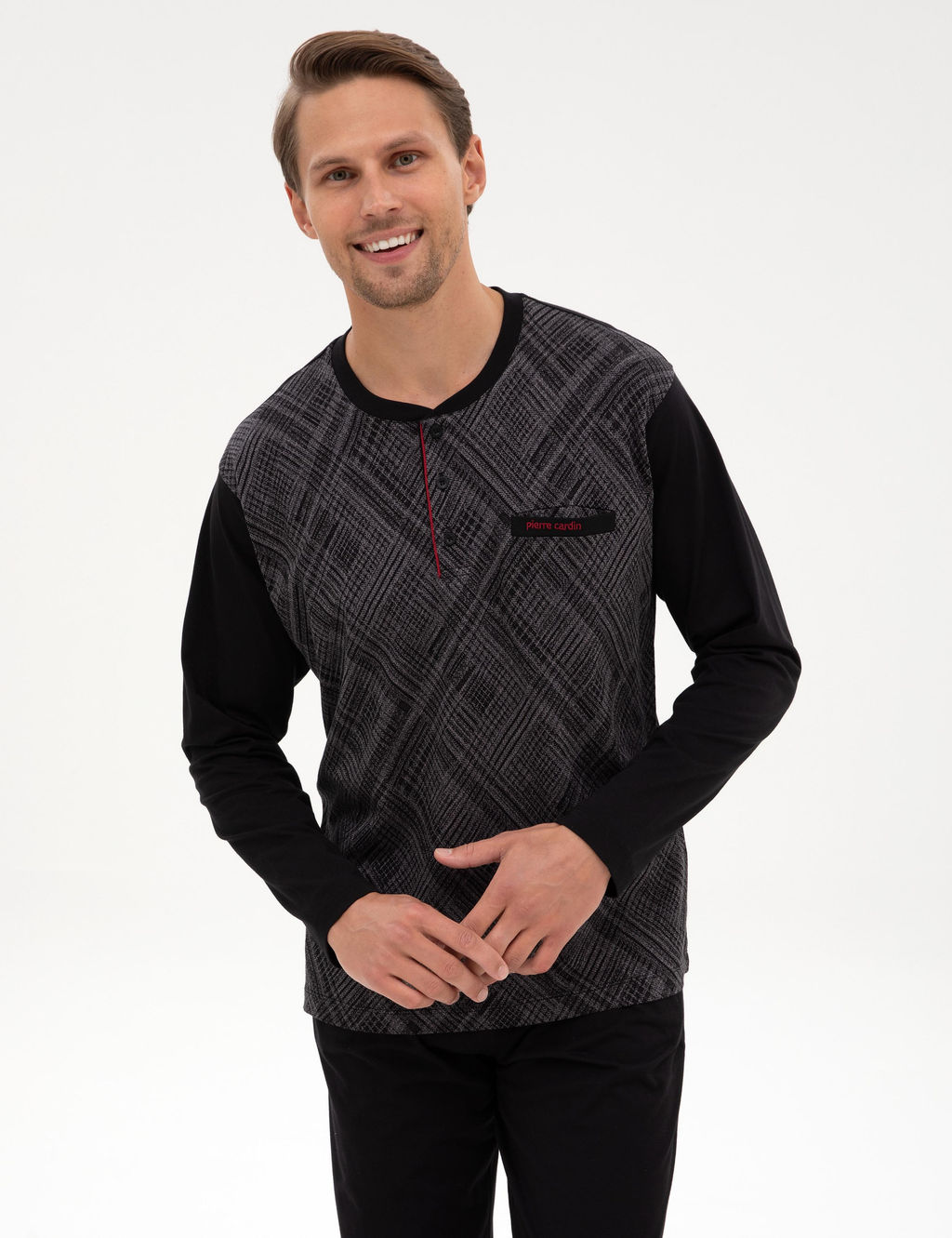 Siyah Pijama Tak_m_ - Pierre cardin фото 3