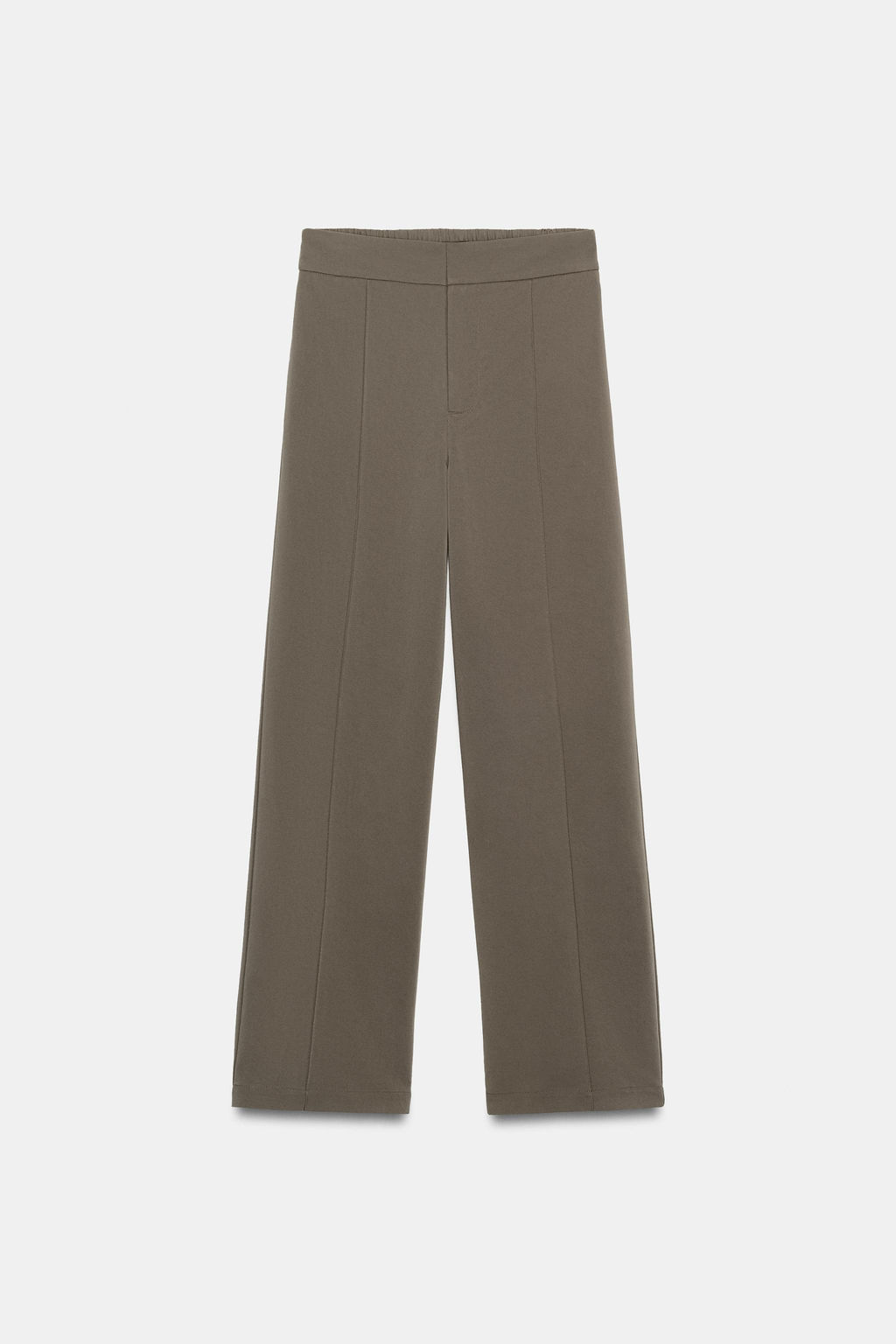 PANTAL?N RECTO NERVIO / Khaki - Zara фото 7