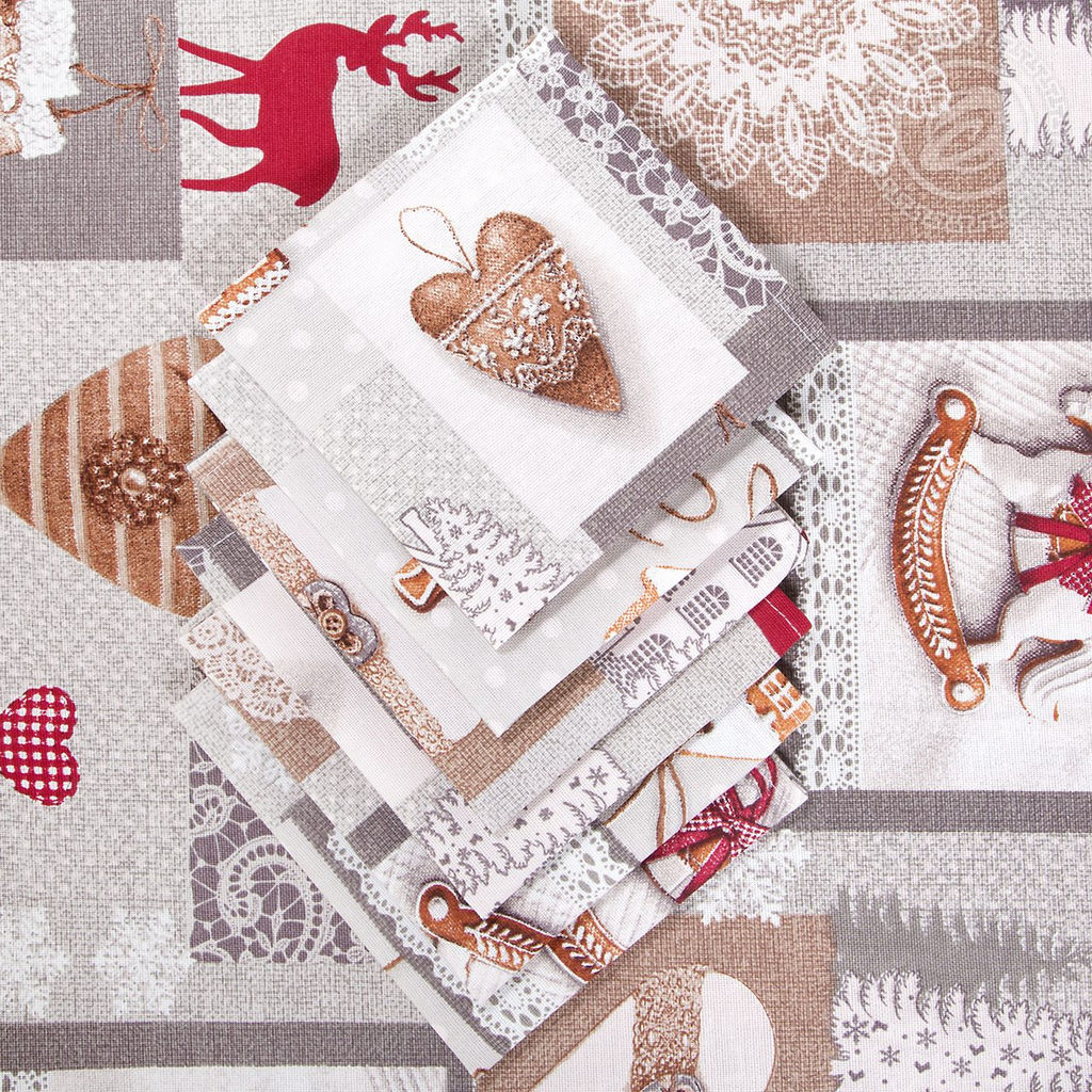 Набор столового белья "Лапландия" Набор столового белья "Лапландия" СБ.135.180/Скатерть: 1шт.-180*145; Салфетка: 6шт-35*35 Наборы столового белья из рогожки