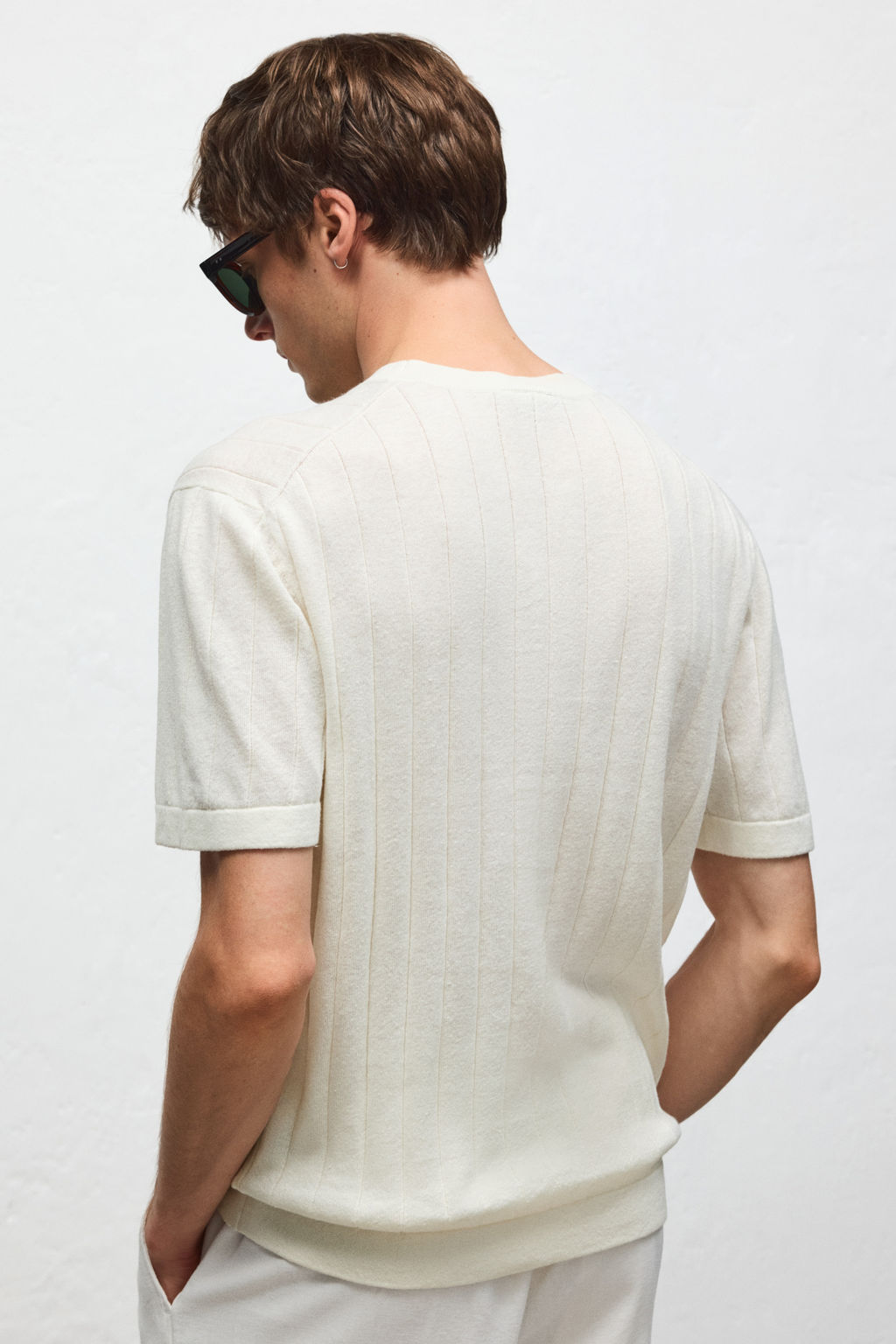 Camiseta de punto Regular Fit - H&m фото 4