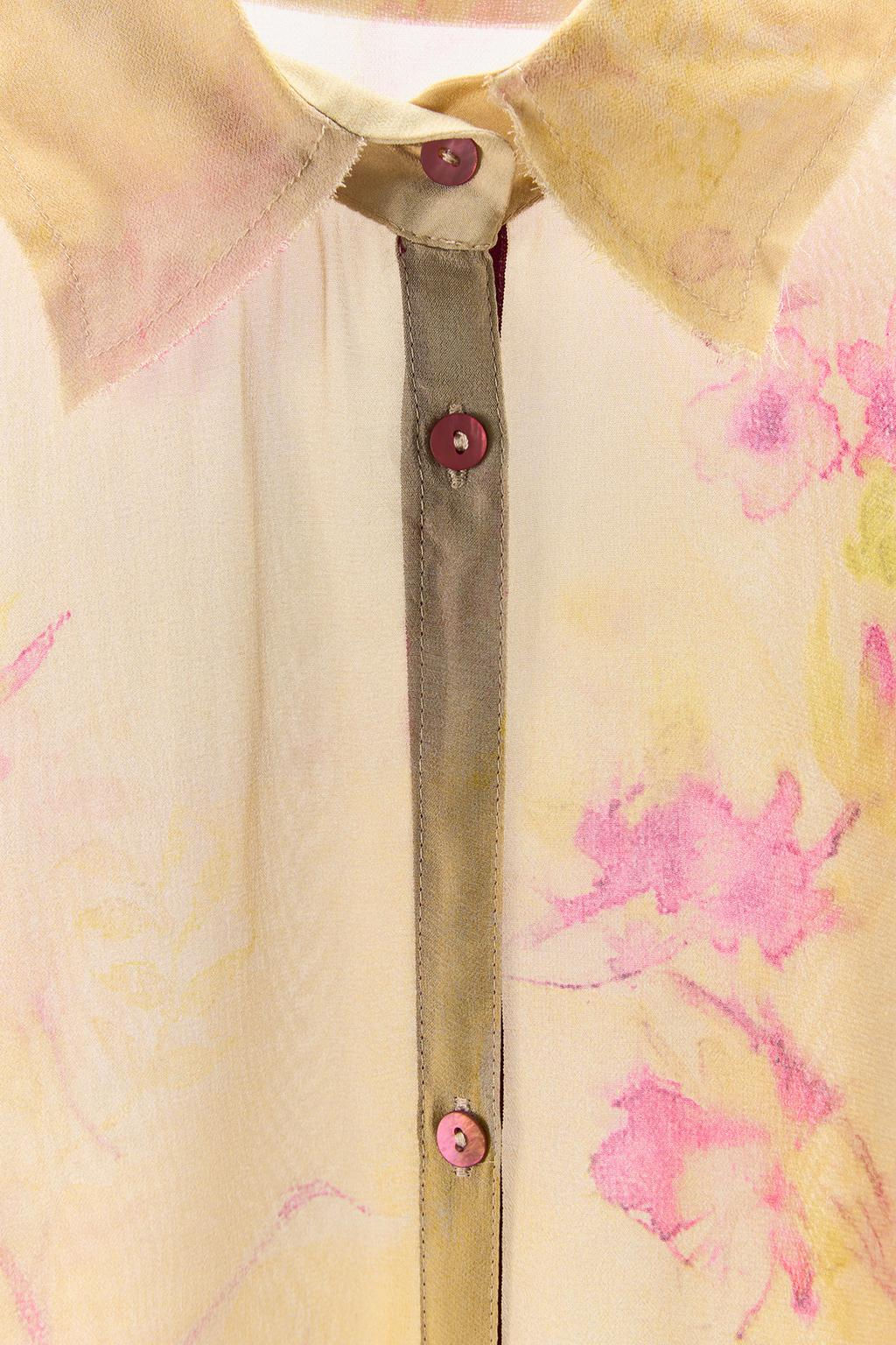 FLOWING PRINTED SHIRT - Zara фото 4