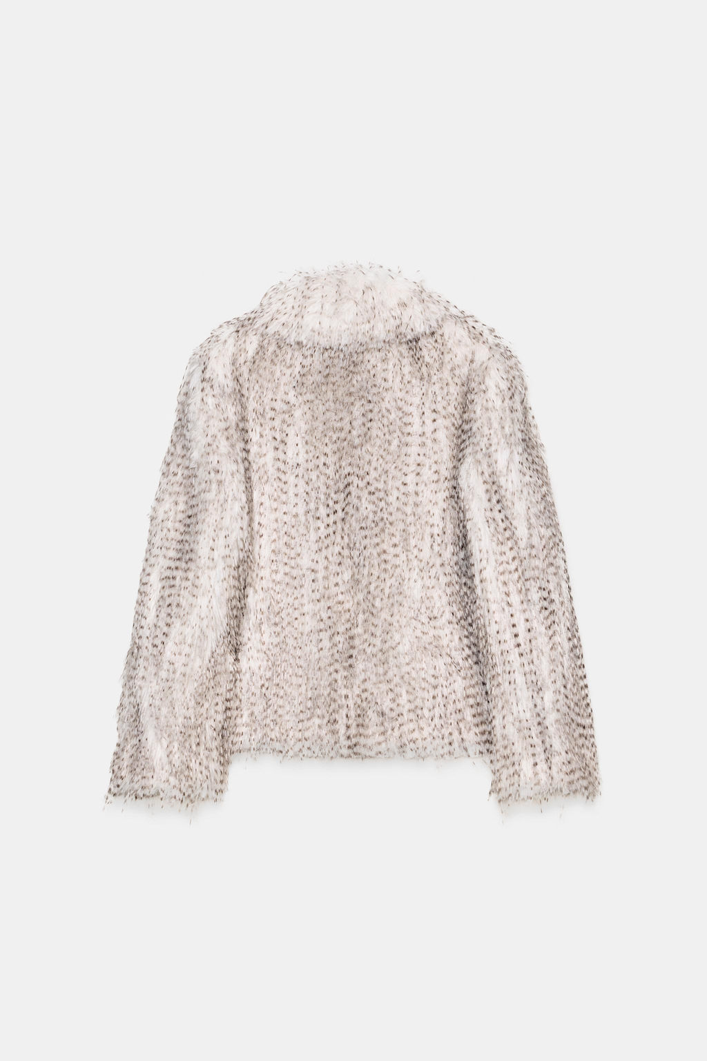 SHORT FAUX FUR COAT - Zara фото 10
