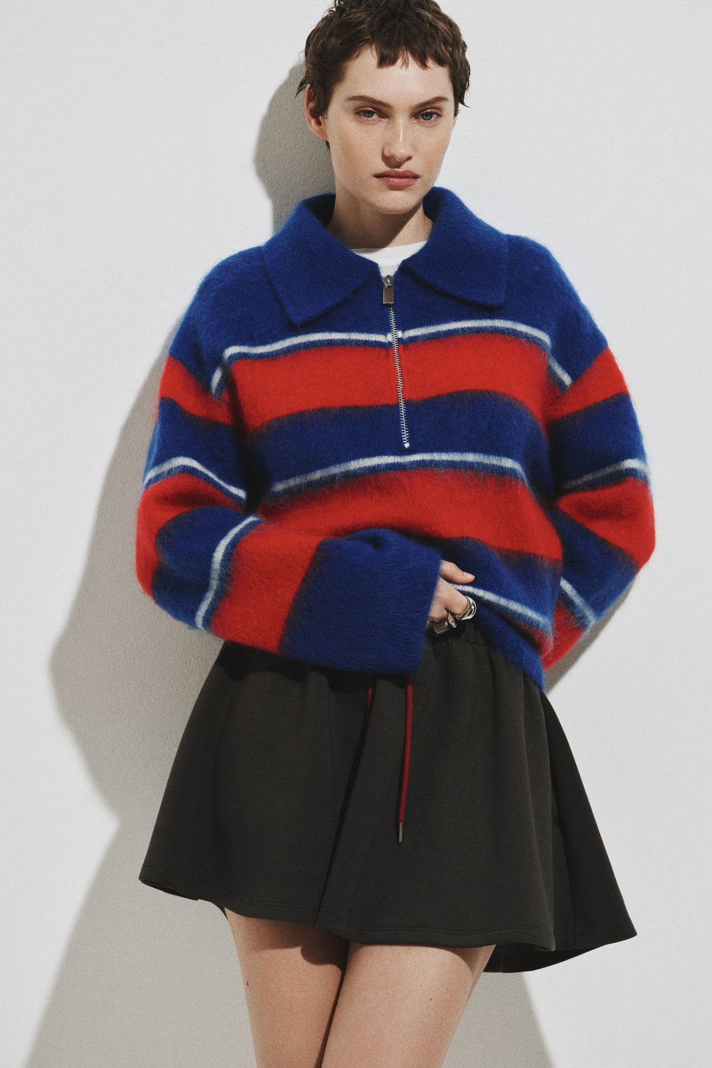 Jersey en mezcla de mohair con media cremallera - H&m фото 4