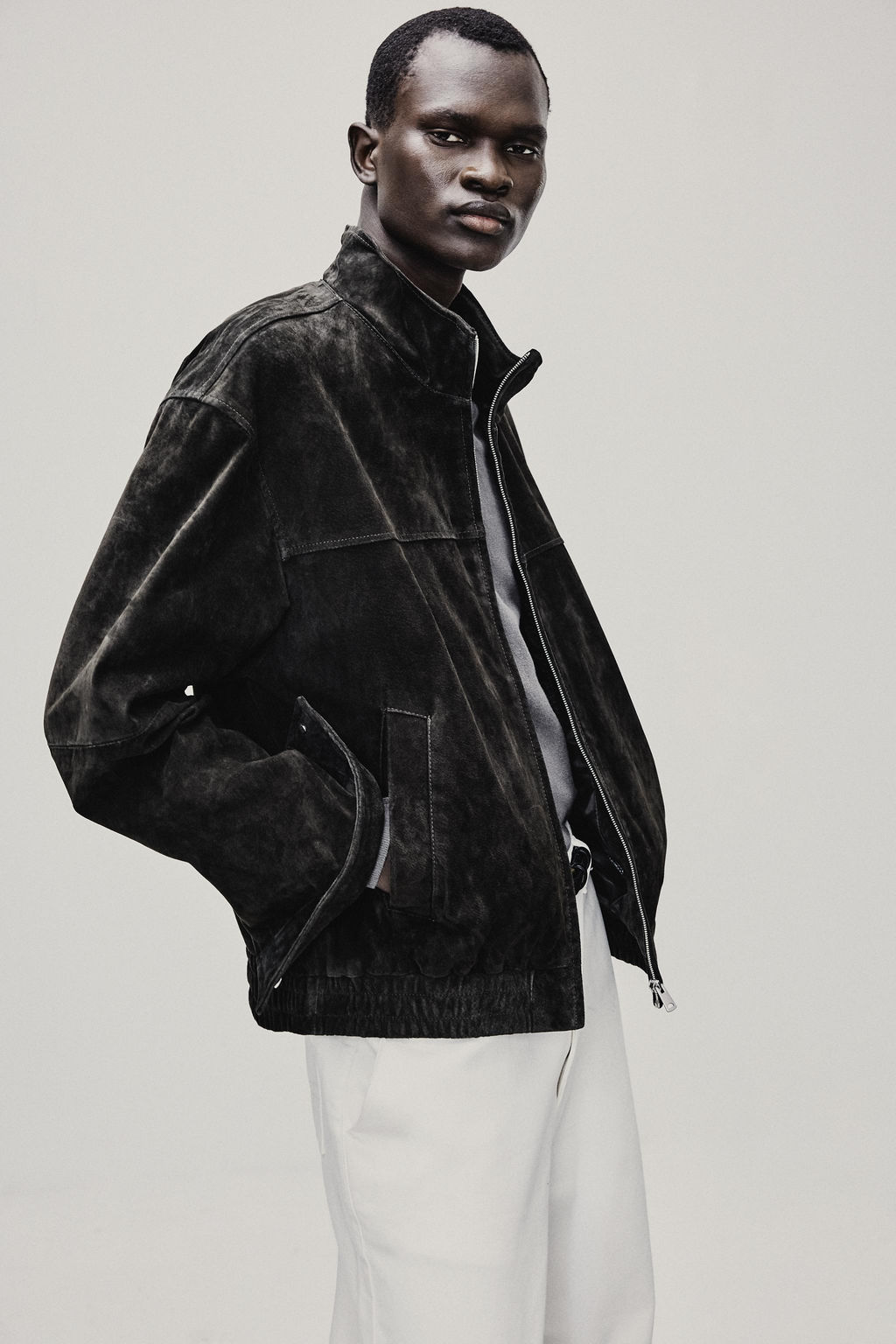 SUEDE LEATHER JACKET - Zara фото 17